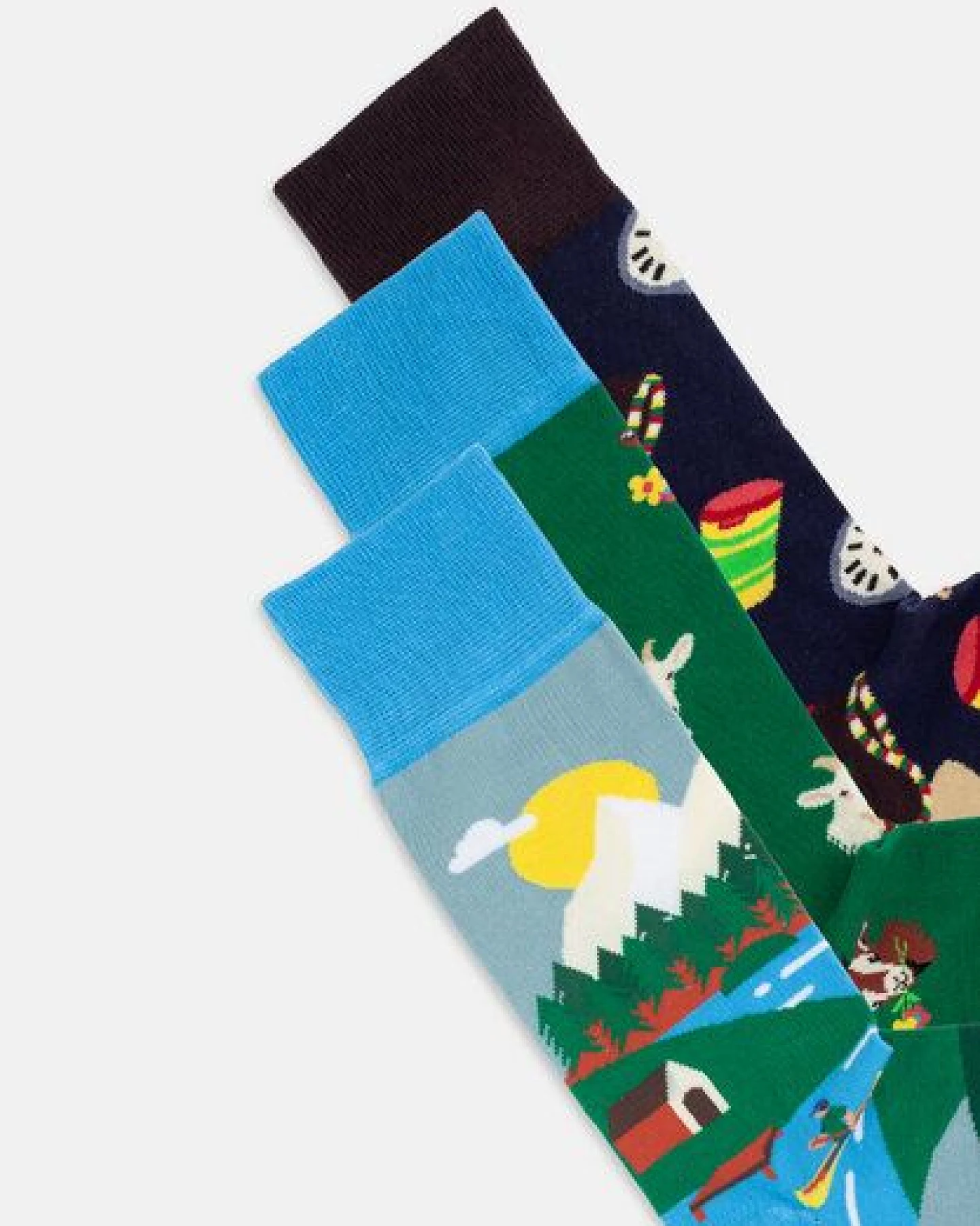 DillySocks Socken „Swiss Alps“ – Ansicht 4