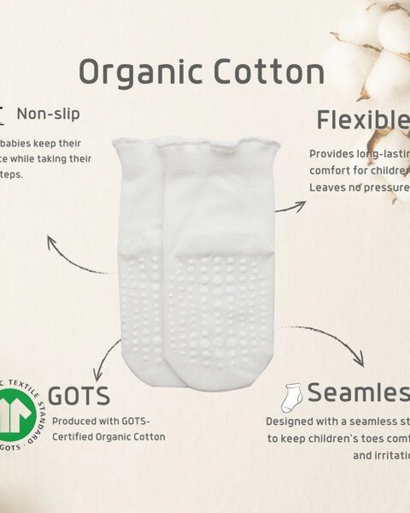 bistyle Baby Socken mit Rüschenbündchen – Ansicht 3