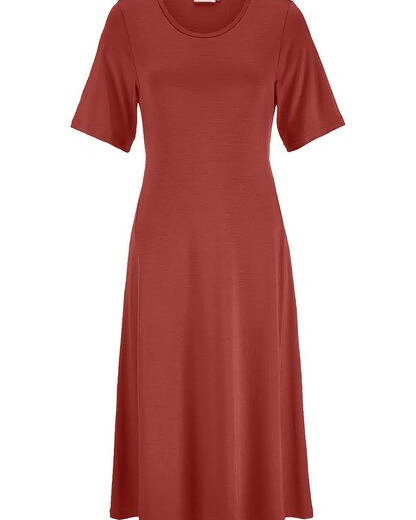 hessnatur Jersey Kleid Kniebedeckend Slim aus TENCEL Lyocell – Ansicht 3