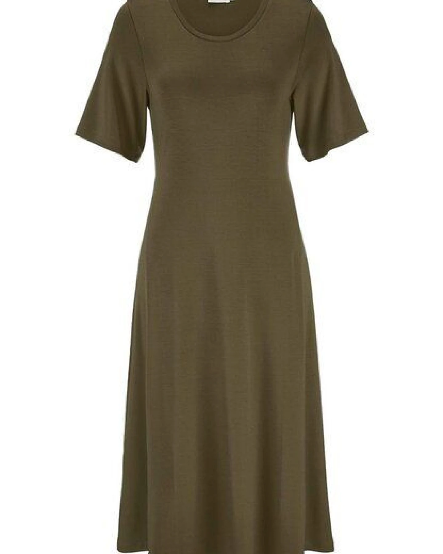 hessnatur Jersey Kleid Kniebedeckend Slim aus TENCEL Lyocell – Ansicht 3