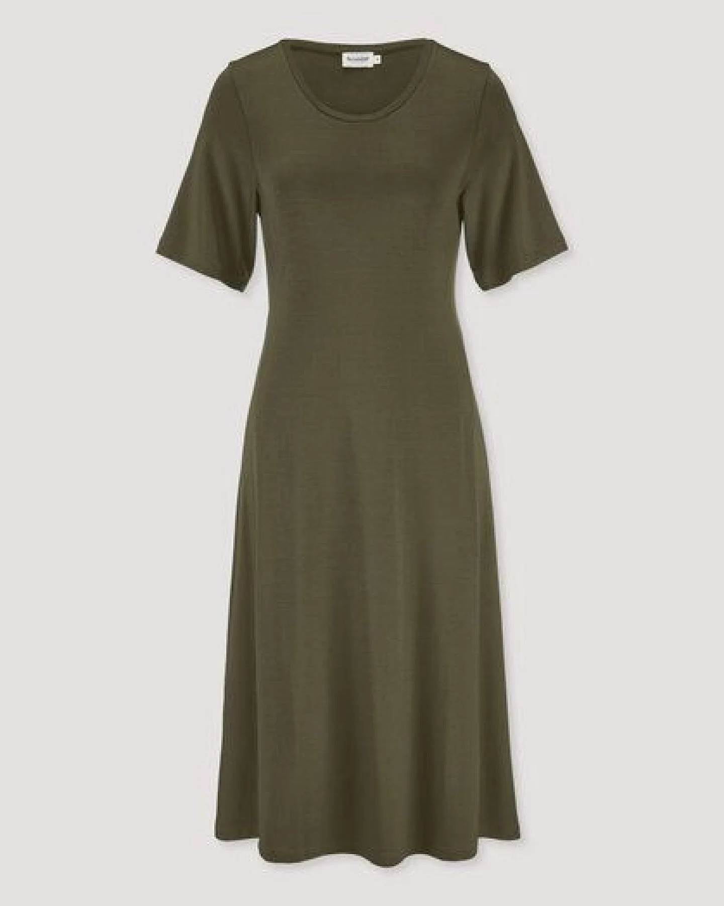 hessnatur Jersey Kleid Kniebedeckend Slim aus TENCEL Lyocell – Ansicht 4