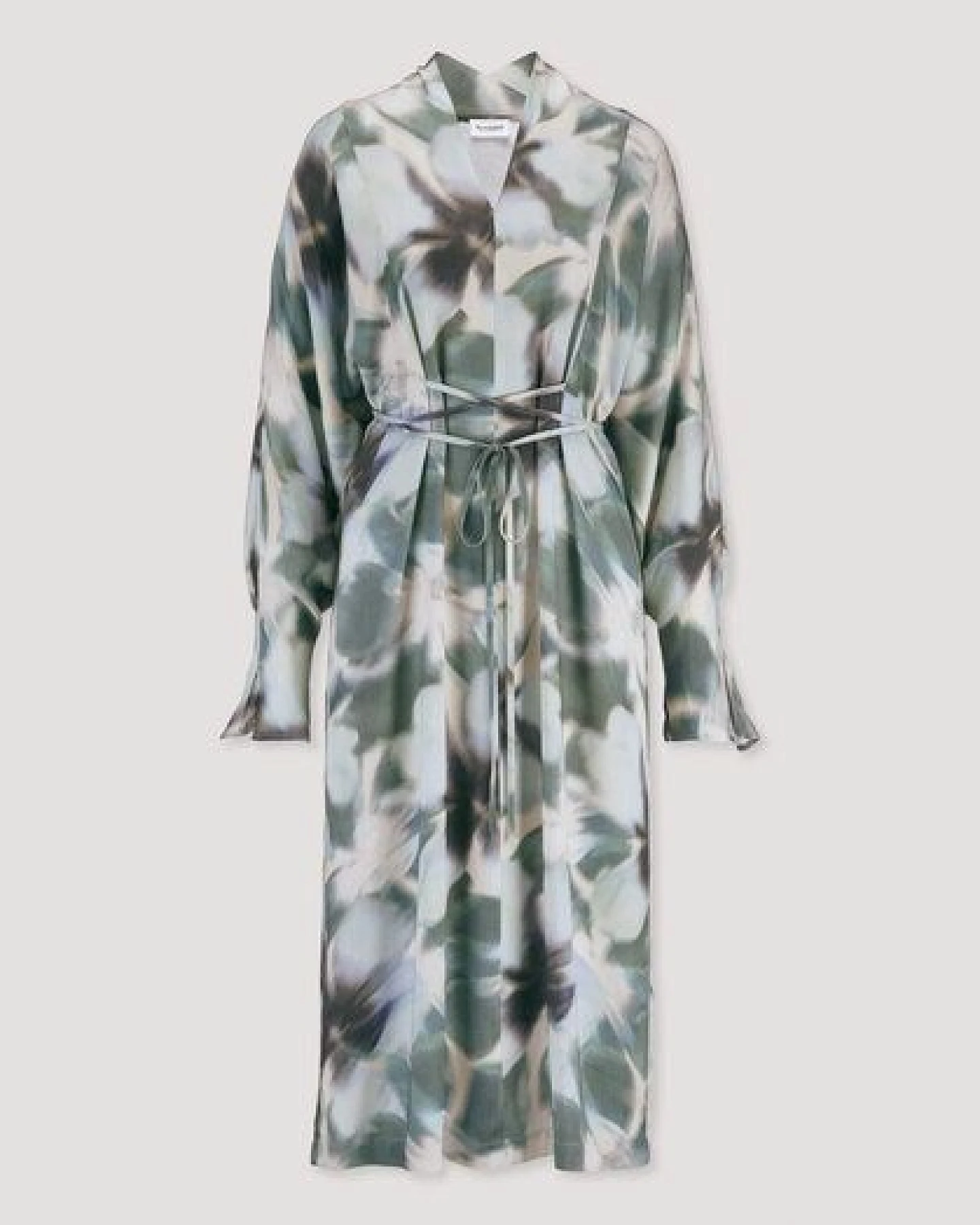 hessnatur Kimono Kleid mit Wickeloptik Midi aus reiner LENZING ECOVERO Viskose – Ansicht 4