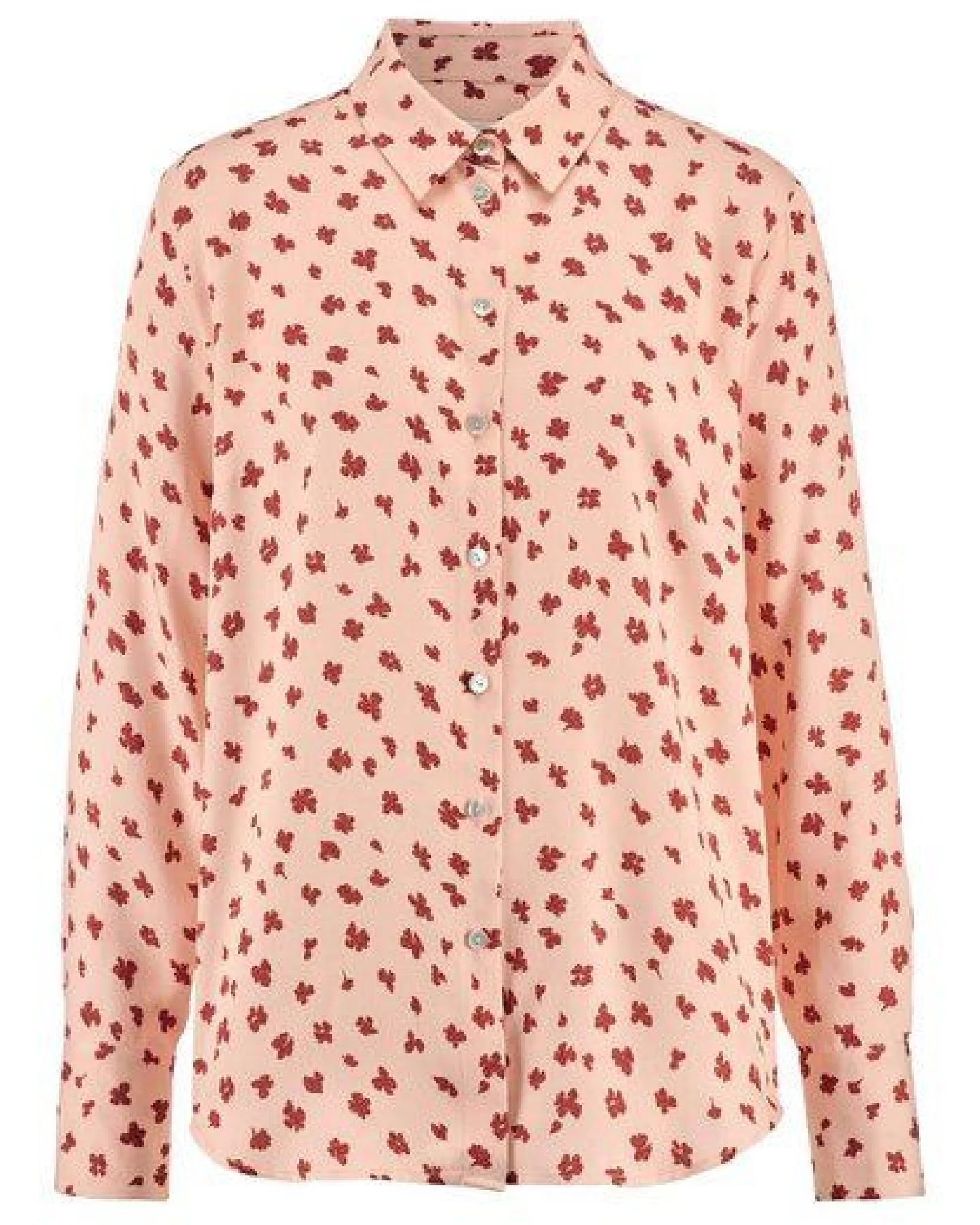 hessnatur Print Bluse Relaxed aus reiner LENZING ECOVERO Viskose – Ansicht 3