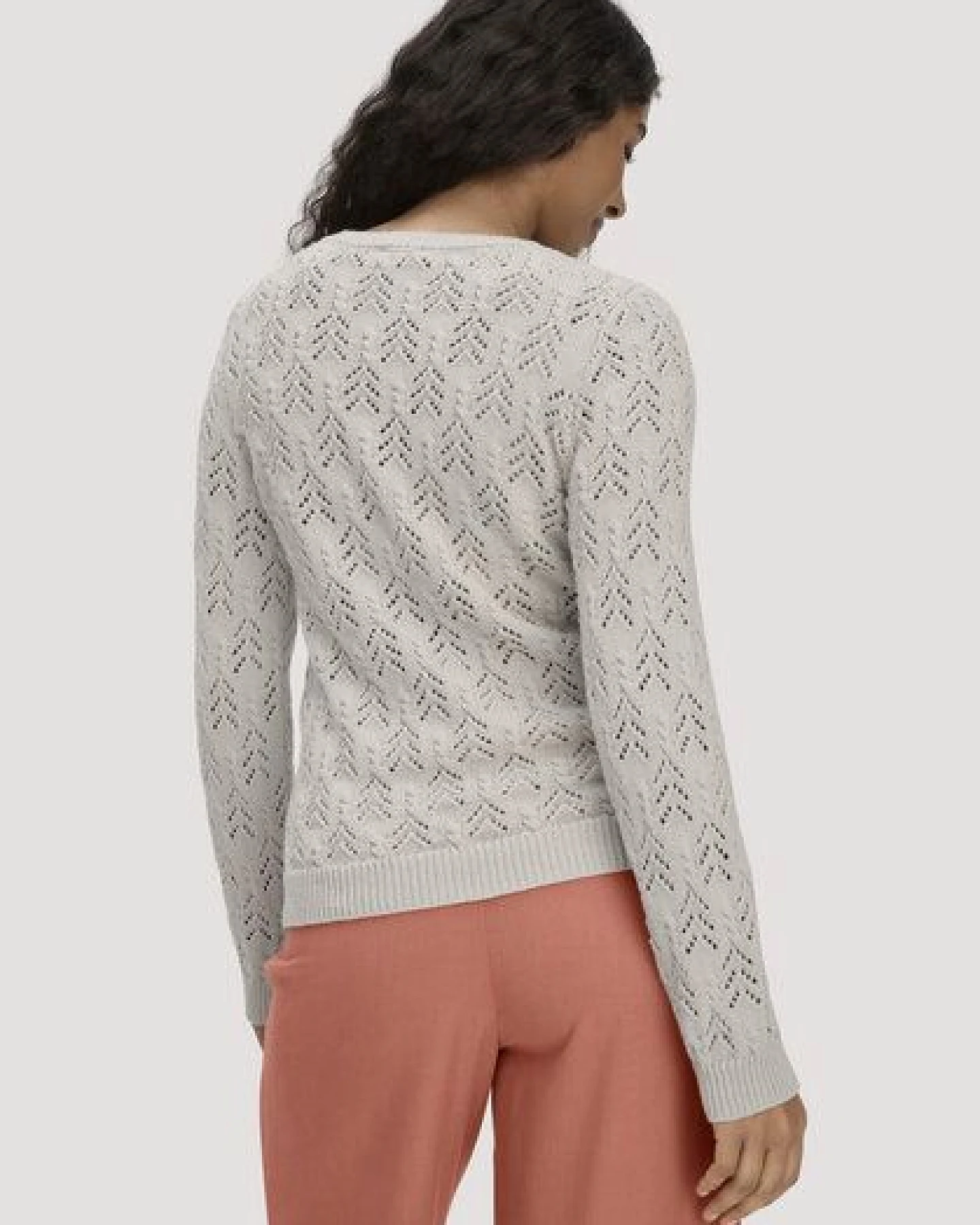hessnatur Strick Pullover Regular aus Bio-Baumwolle und Wolle – Ansicht 2