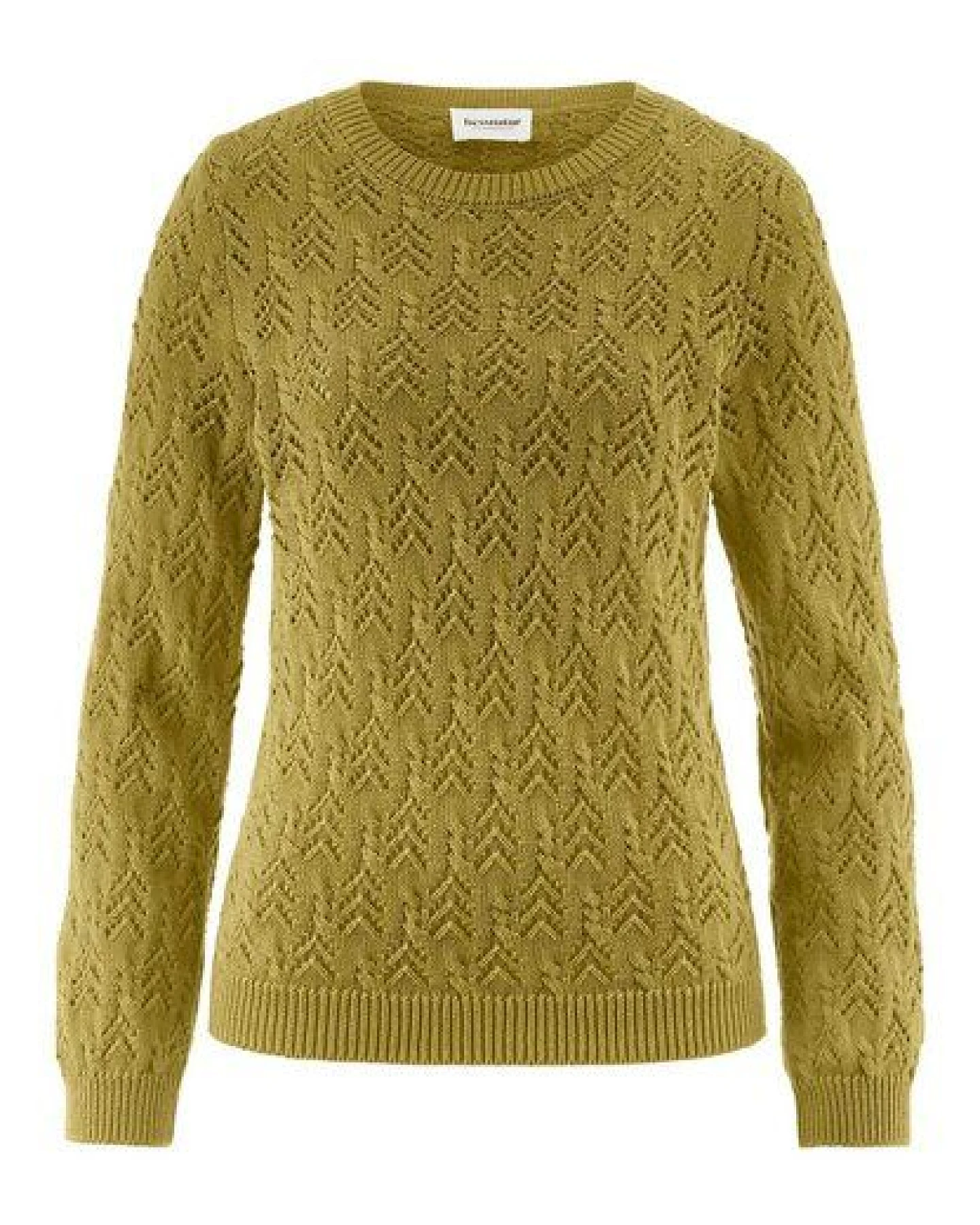 hessnatur Strick Pullover Regular aus Bio-Baumwolle und Wolle – Ansicht 3
