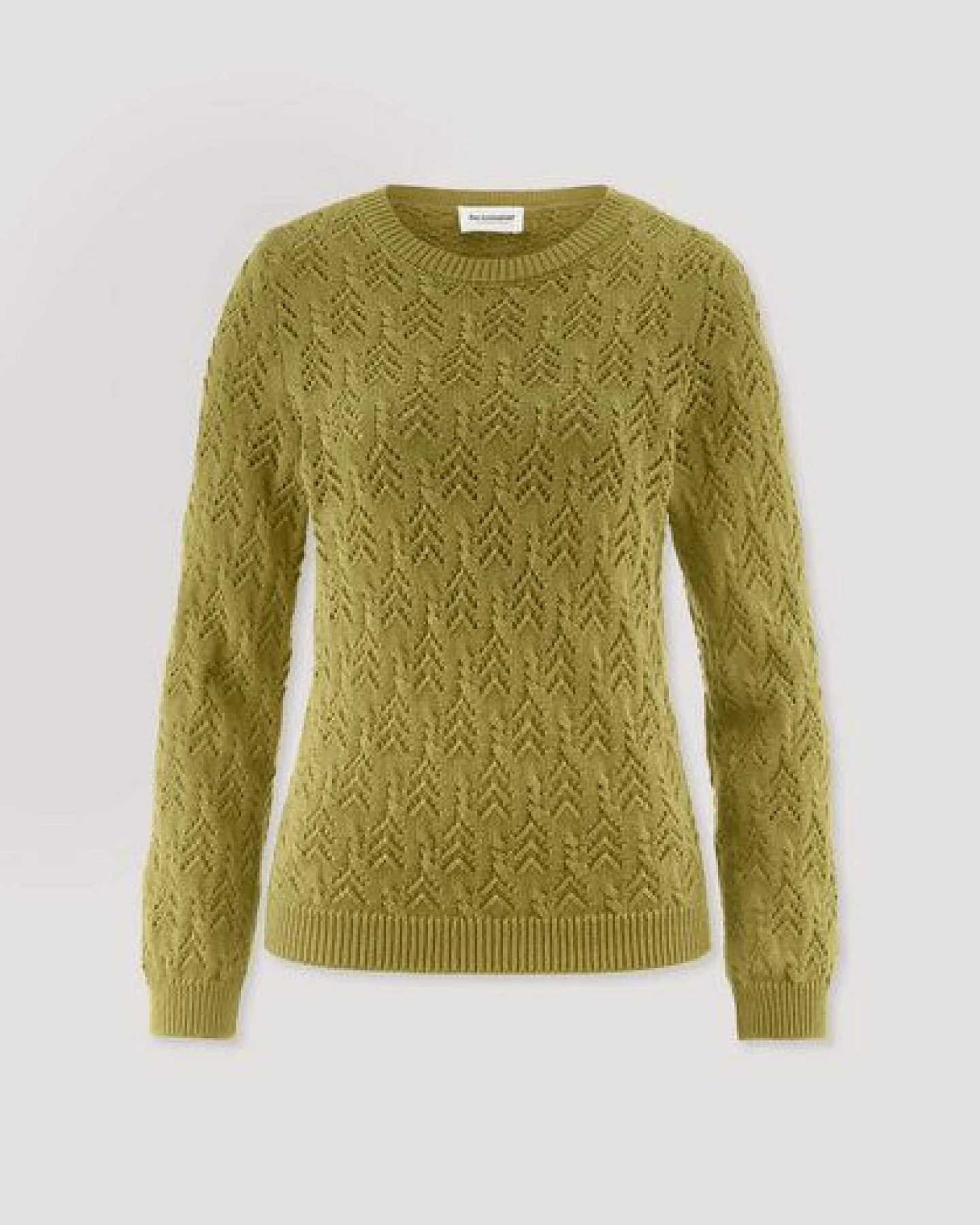 hessnatur Strick Pullover Regular aus Bio-Baumwolle und Wolle – Ansicht 4