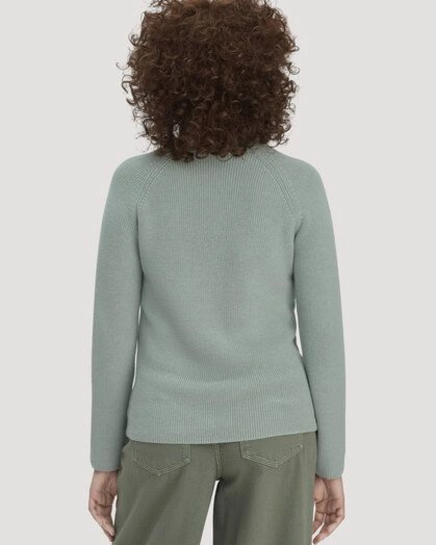 hessnatur Strick Pullover Regular aus reiner Bio-Baumwolle – Ansicht 2