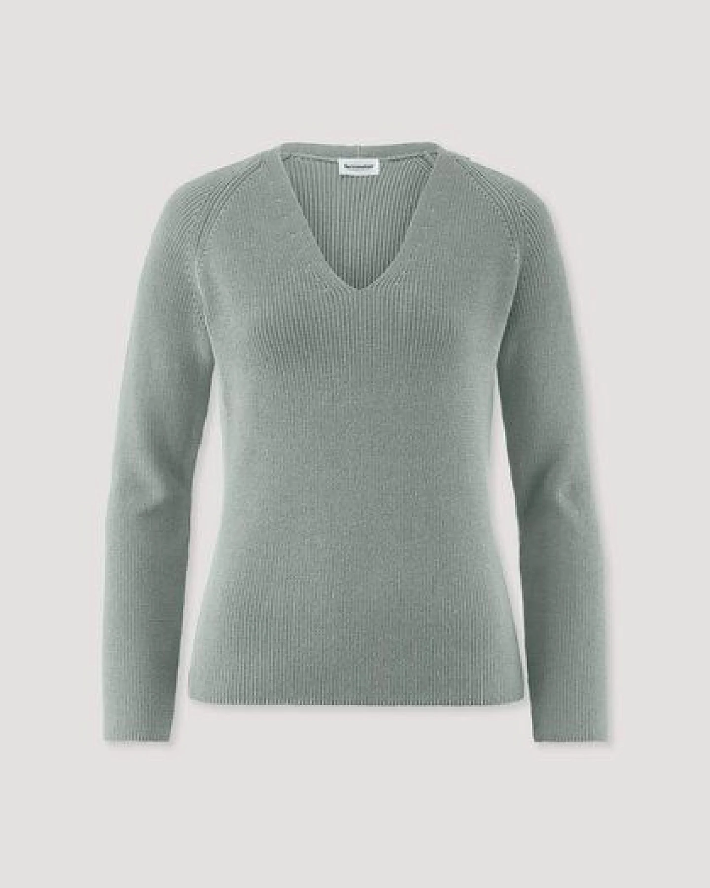 hessnatur Strick Pullover Regular aus reiner Bio-Baumwolle – Ansicht 4