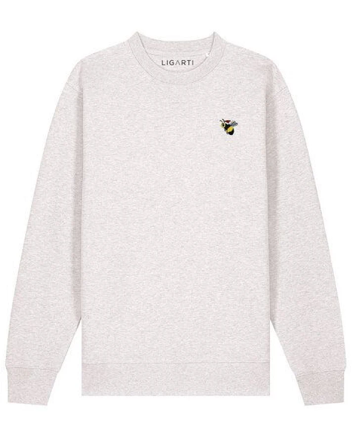Bestickter Pullover – Esmeralda die Weihnachtsbiene – LIGARTI Tiermanufaktur