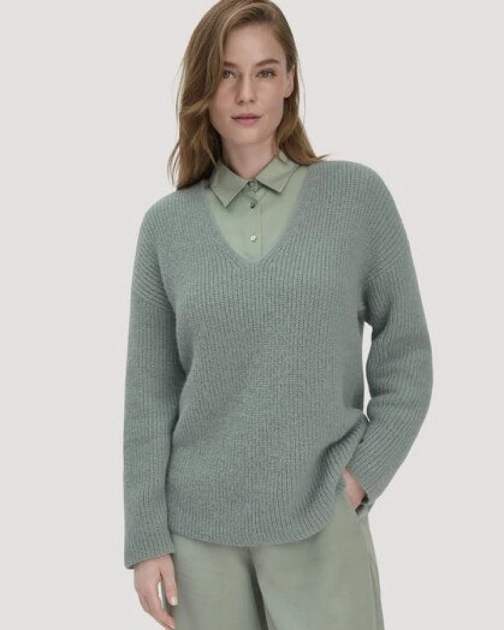 hessnatur Strick Pullover Relaxed aus reinem Alpaka