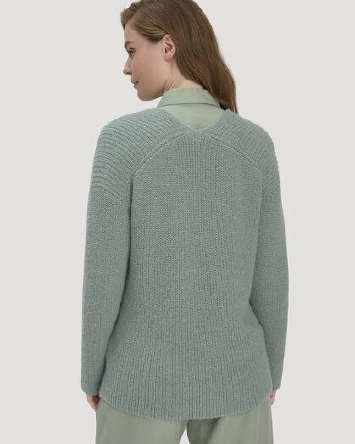 hessnatur Strick Pullover Relaxed aus reinem Alpaka – Ansicht 2