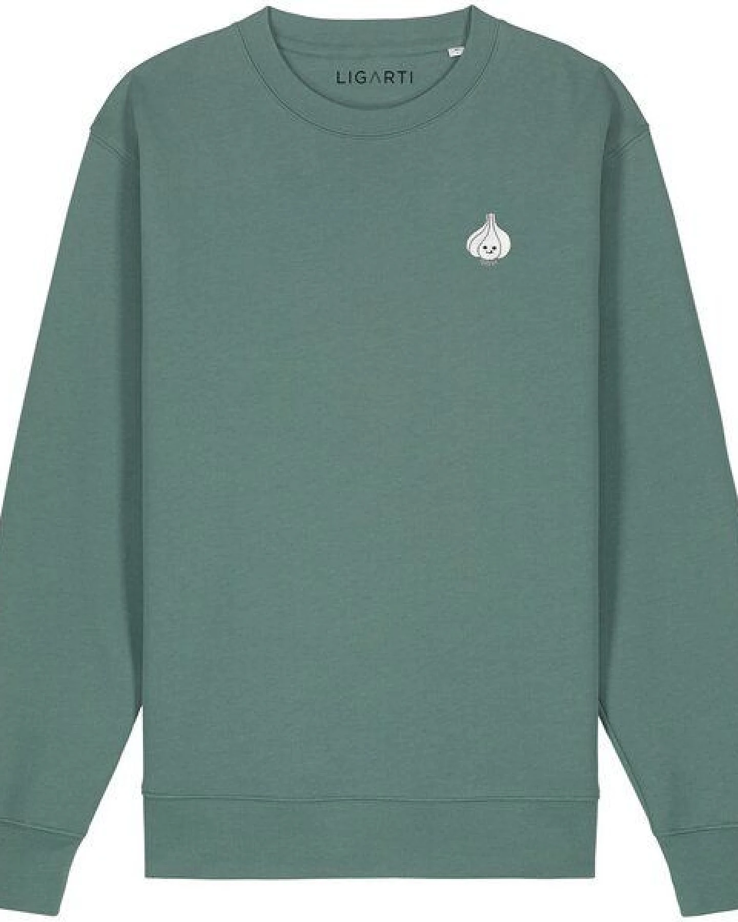 Bestickter Pullover – Knoblauch – LIGARTI Tiermanufaktur – Ansicht 3