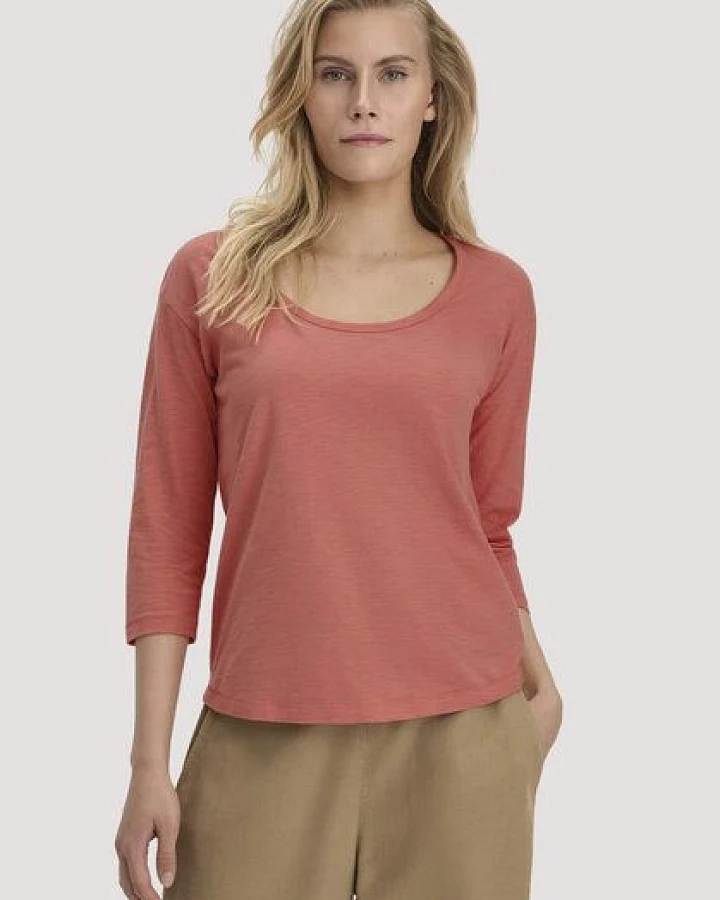 hessnatur Light Slub Longsleeve Relaxed aus reiner Bio-Baumwolle