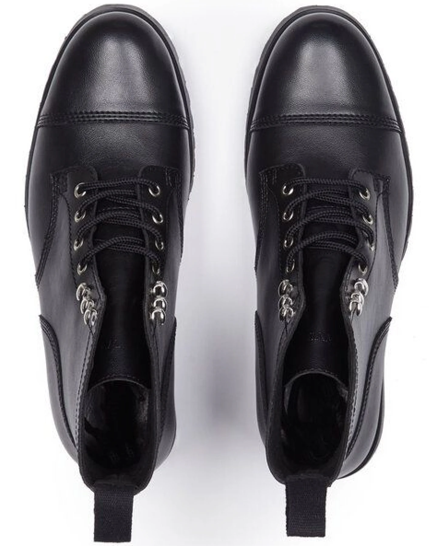 Will's Vegan Shop Weit geschnittene Arbeitsstiefel – Ansicht 3