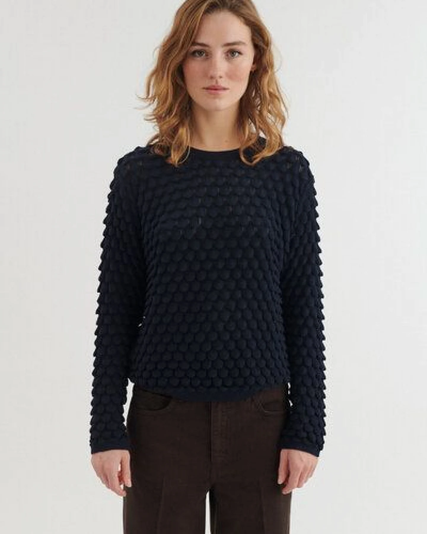 Basic Apparel Cilla Strickpullover aus Bio-Baumwolle – Ansicht 3