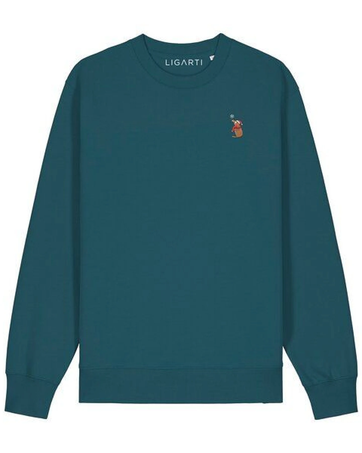 Bestickter Pullover – Thomas der Weihnachtshund – LIGARTI Tiermanufaktur – Ansicht 4