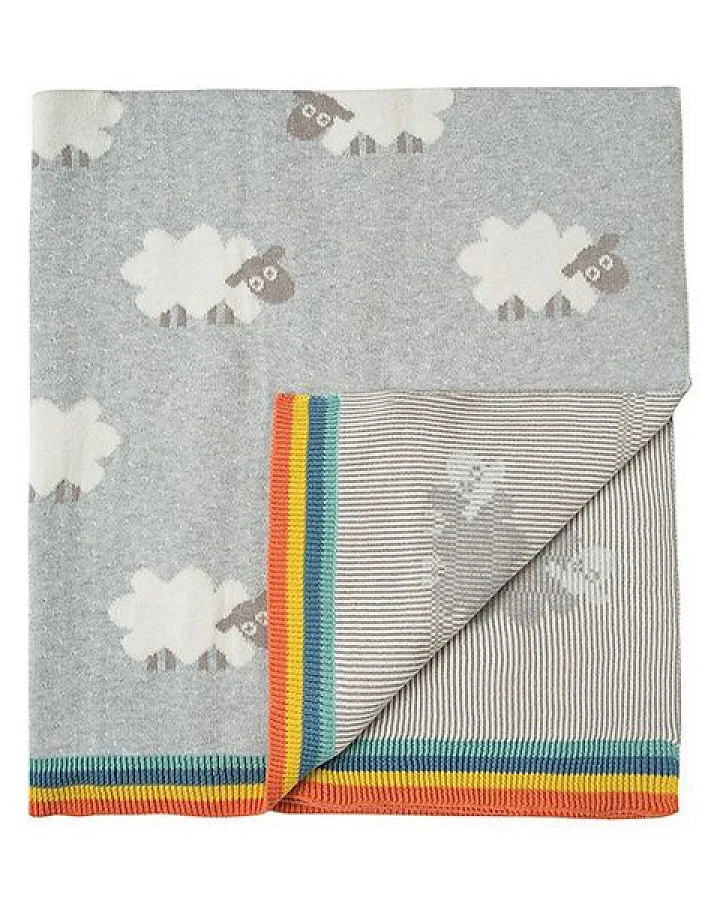 Frugi Kuscheldecke Little Lamb