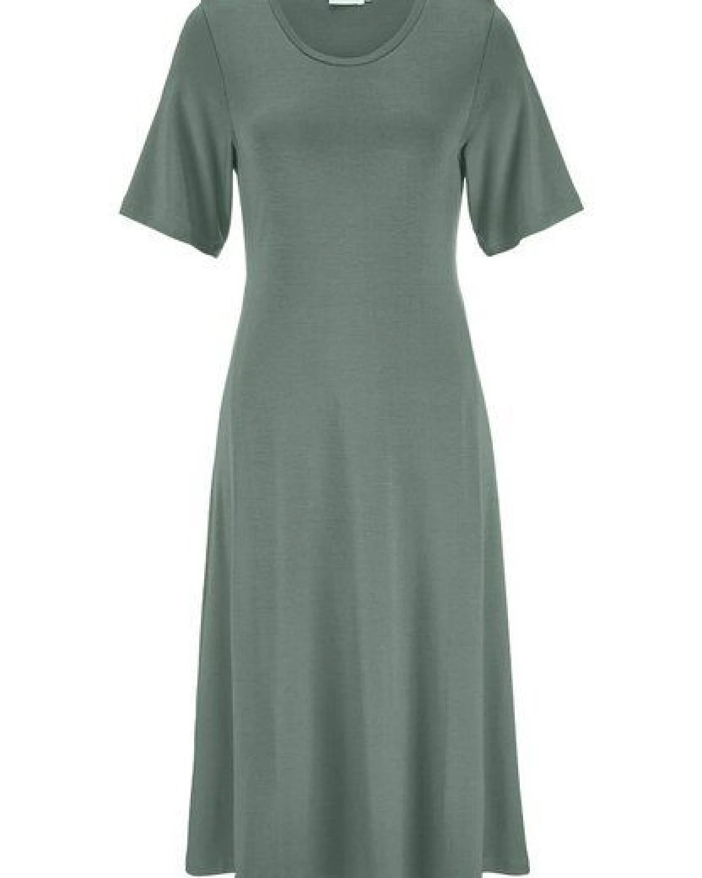 hessnatur Jersey Kleid Kniebedeckend Slim aus TENCEL Lyocell – Ansicht 3