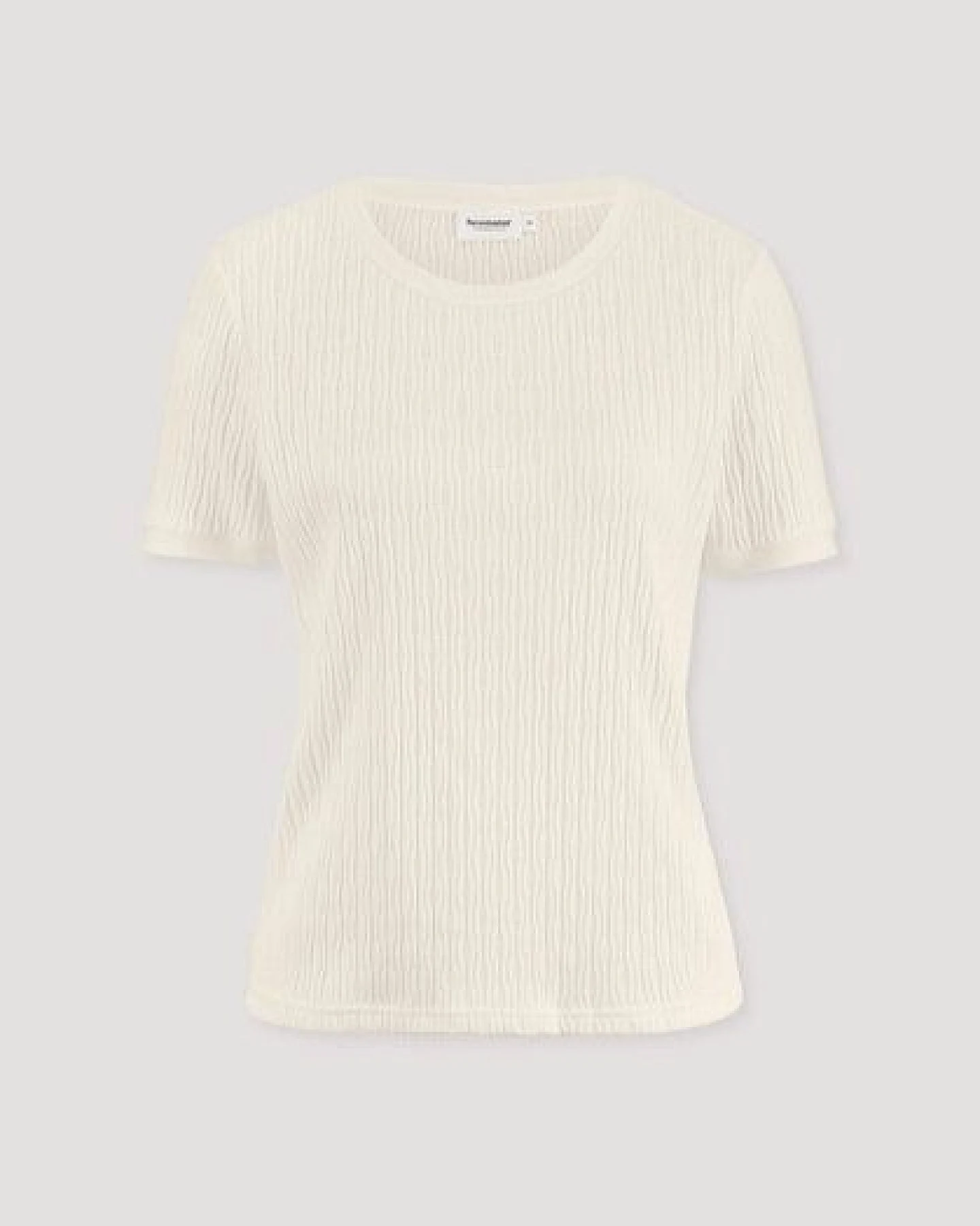hessnatur Pointelle T-Shirt Regular aus reiner Bio-Baumwolle – Ansicht 4