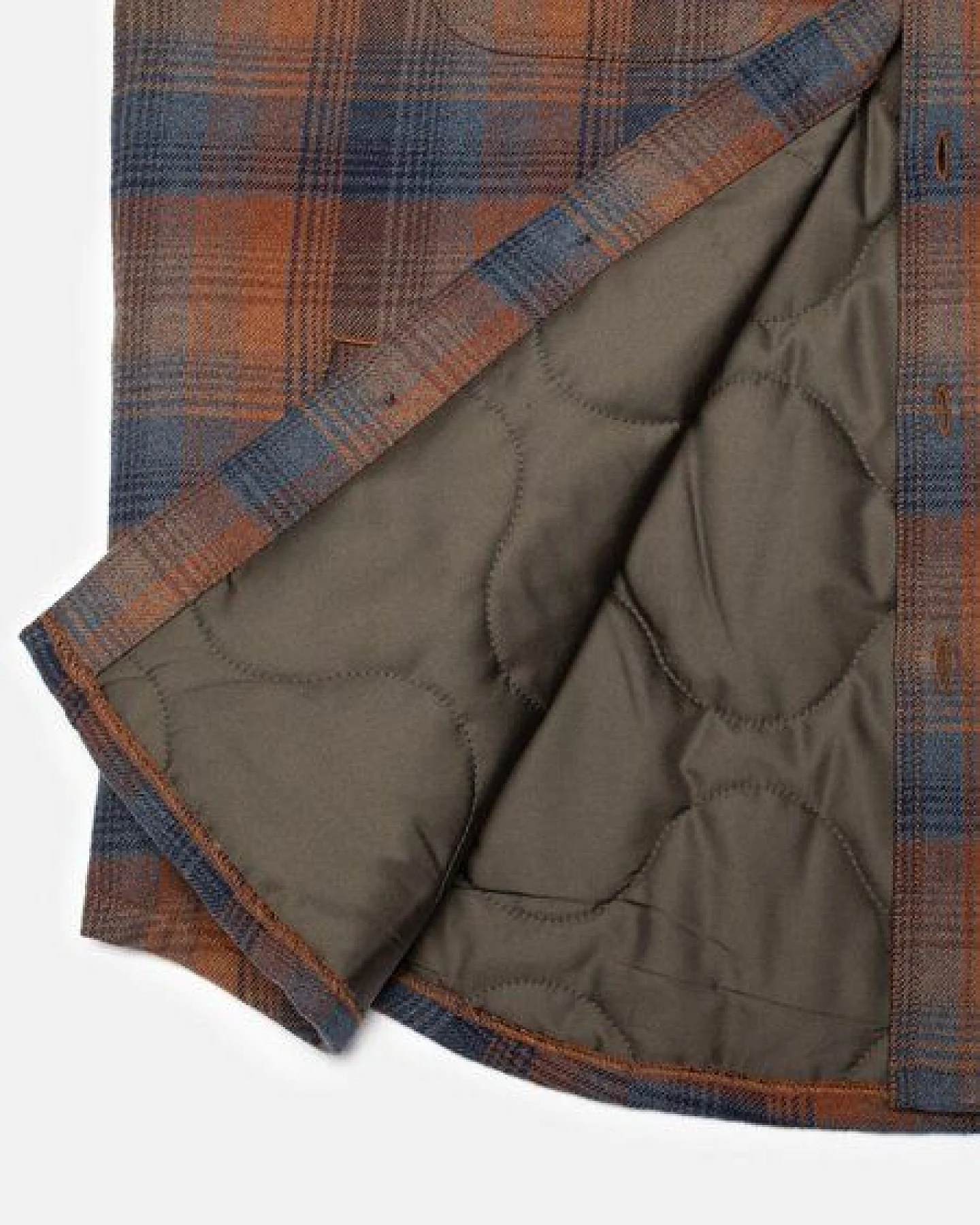 Nudie Jeans Glenn Padded Jacke - Multi Check – Ansicht 2
