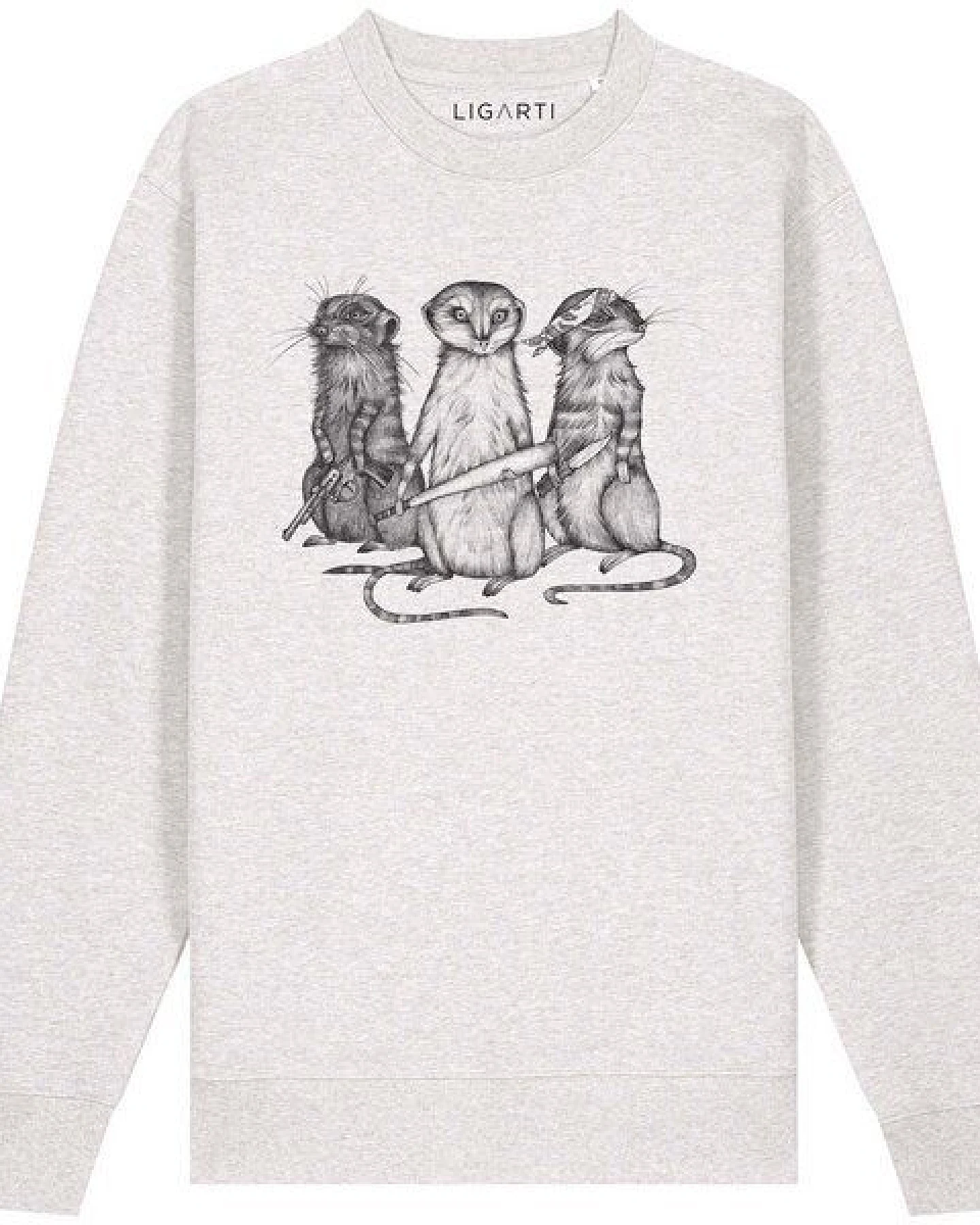 Pullover – Erdmann Gang – LIGARTI Tiermanufaktur – Ansicht 2