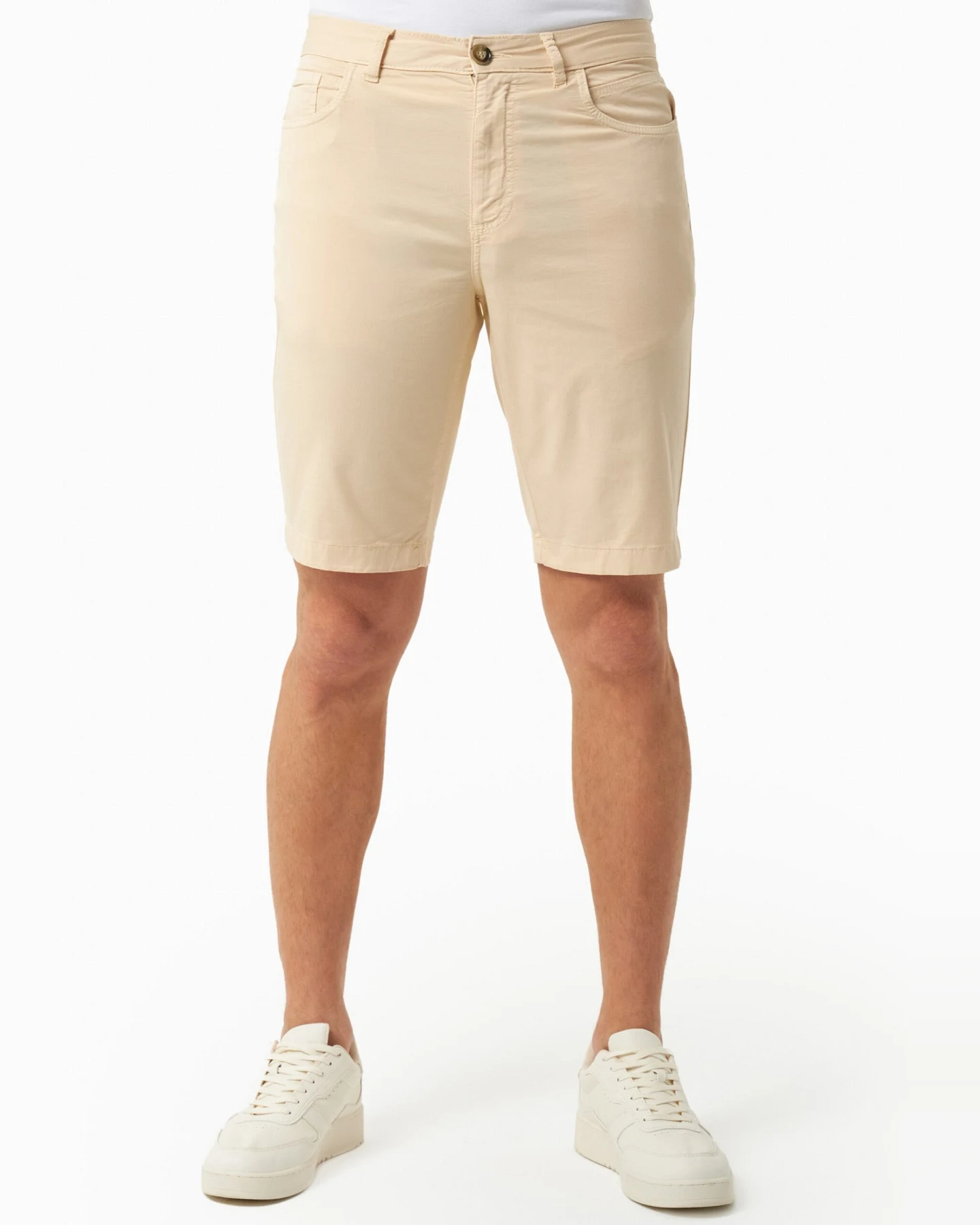 ORGANICATION Herren vegan Shorts Regular Fit Beige – Ansicht 2