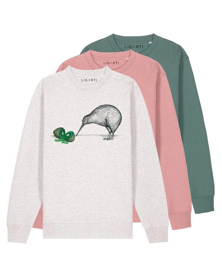 Pullover – Zwei Kiwis – LIGARTI Tiermanufaktur