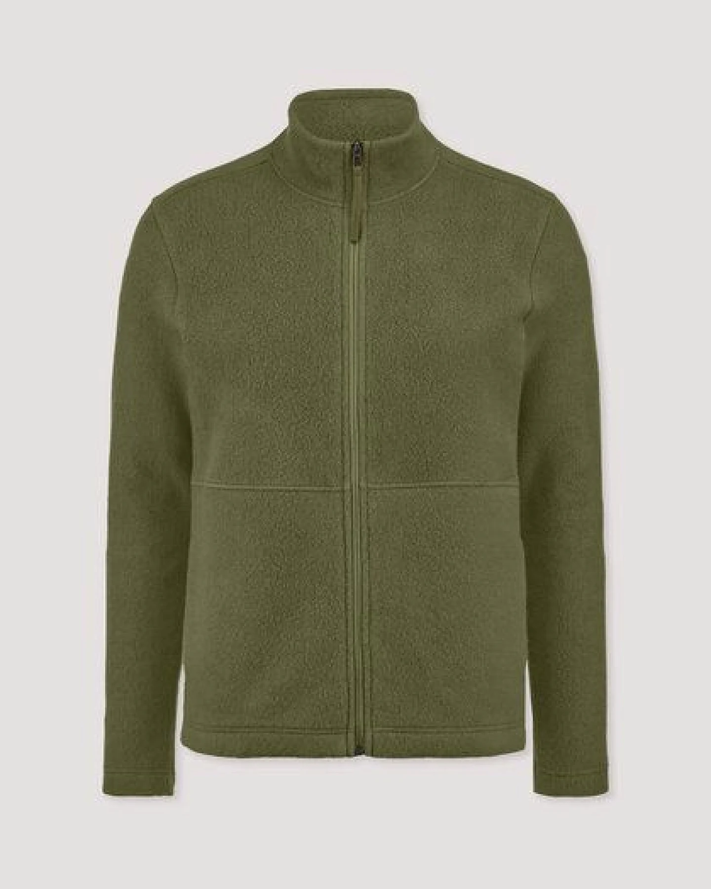 hessnatur Fleece Jacke Slim aus reiner Bio-Baumwolle – Ansicht 4