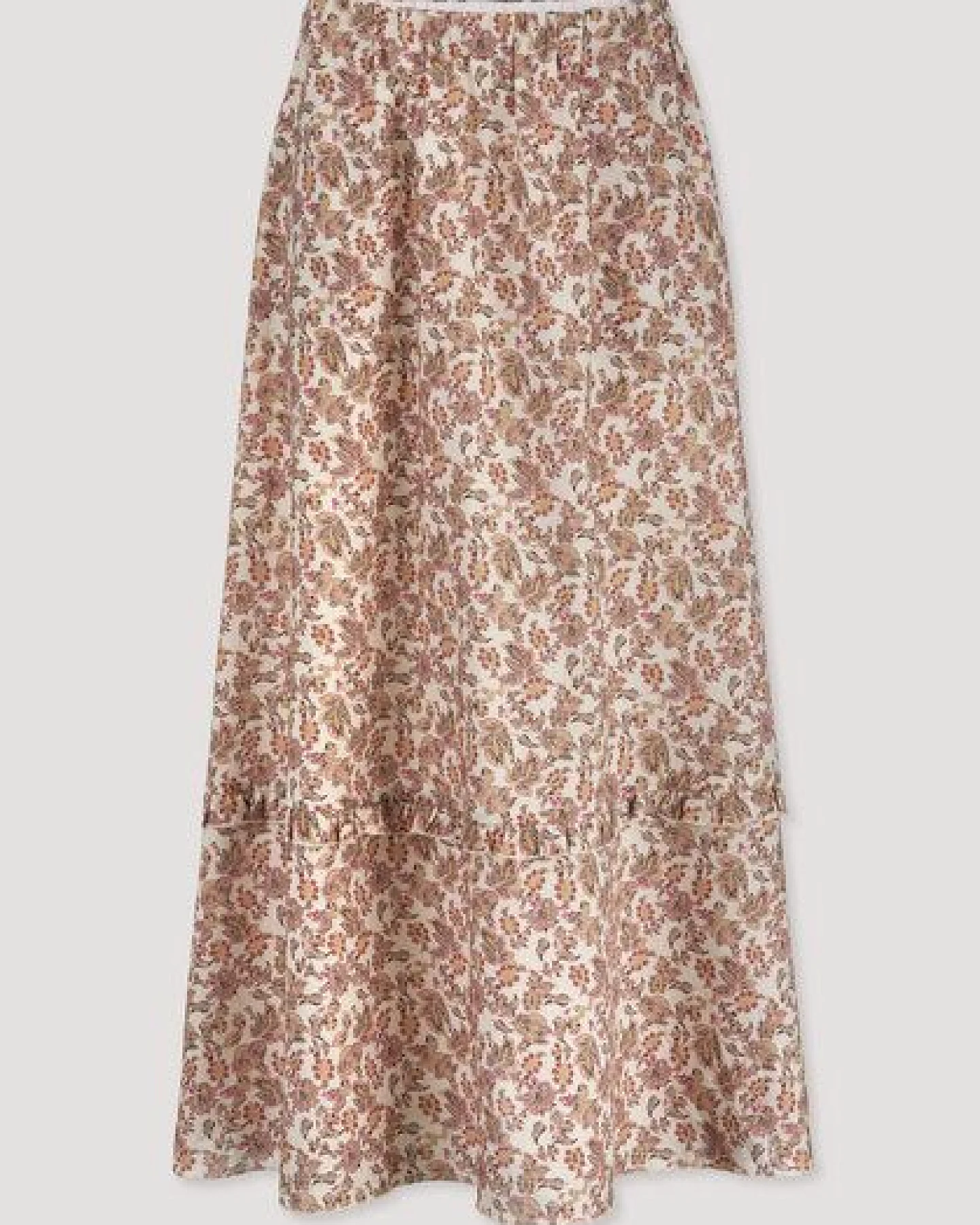 hessnatur Gewebe Print Rock Maxi aus reiner Bio-Baumwolle – Ansicht 4