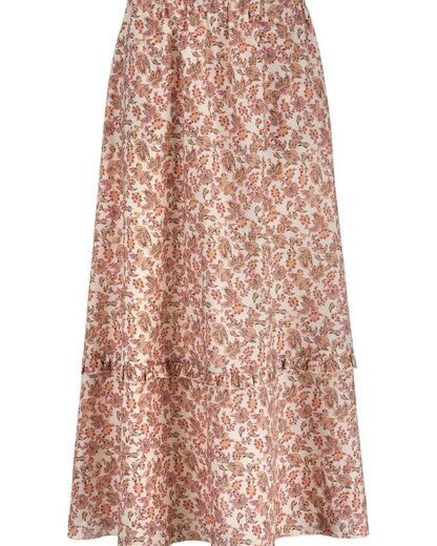 hessnatur Gewebe Print Rock Maxi aus reiner Bio-Baumwolle – Ansicht 3
