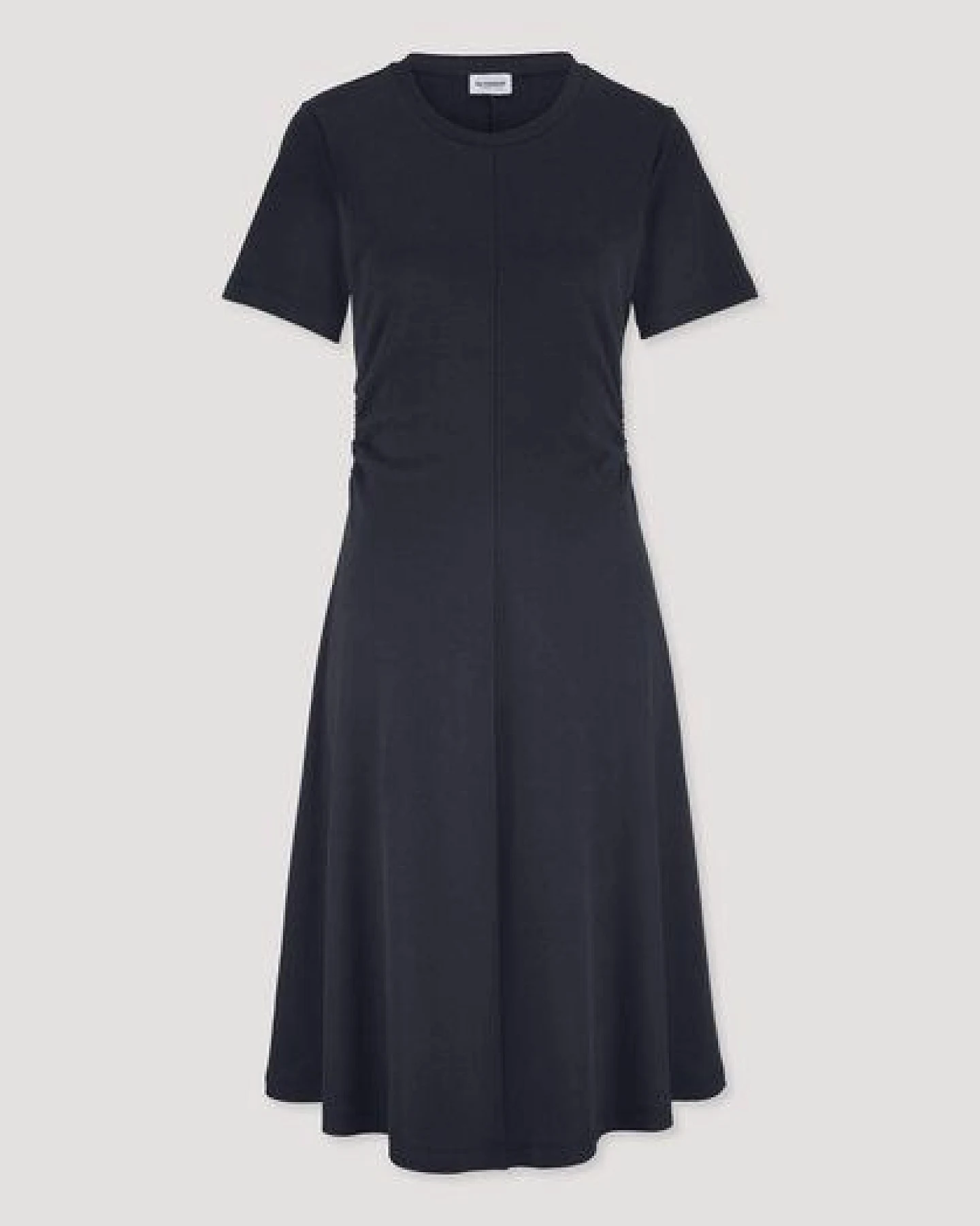 hessnatur Jersey Kleid Kniebedeckend Slim aus reiner Bio-Baumwolle – Ansicht 4