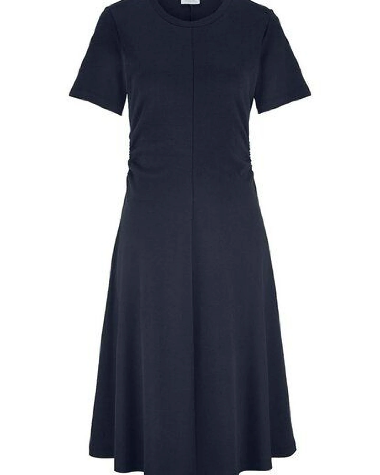 hessnatur Jersey Kleid Kniebedeckend Slim aus reiner Bio-Baumwolle – Ansicht 3