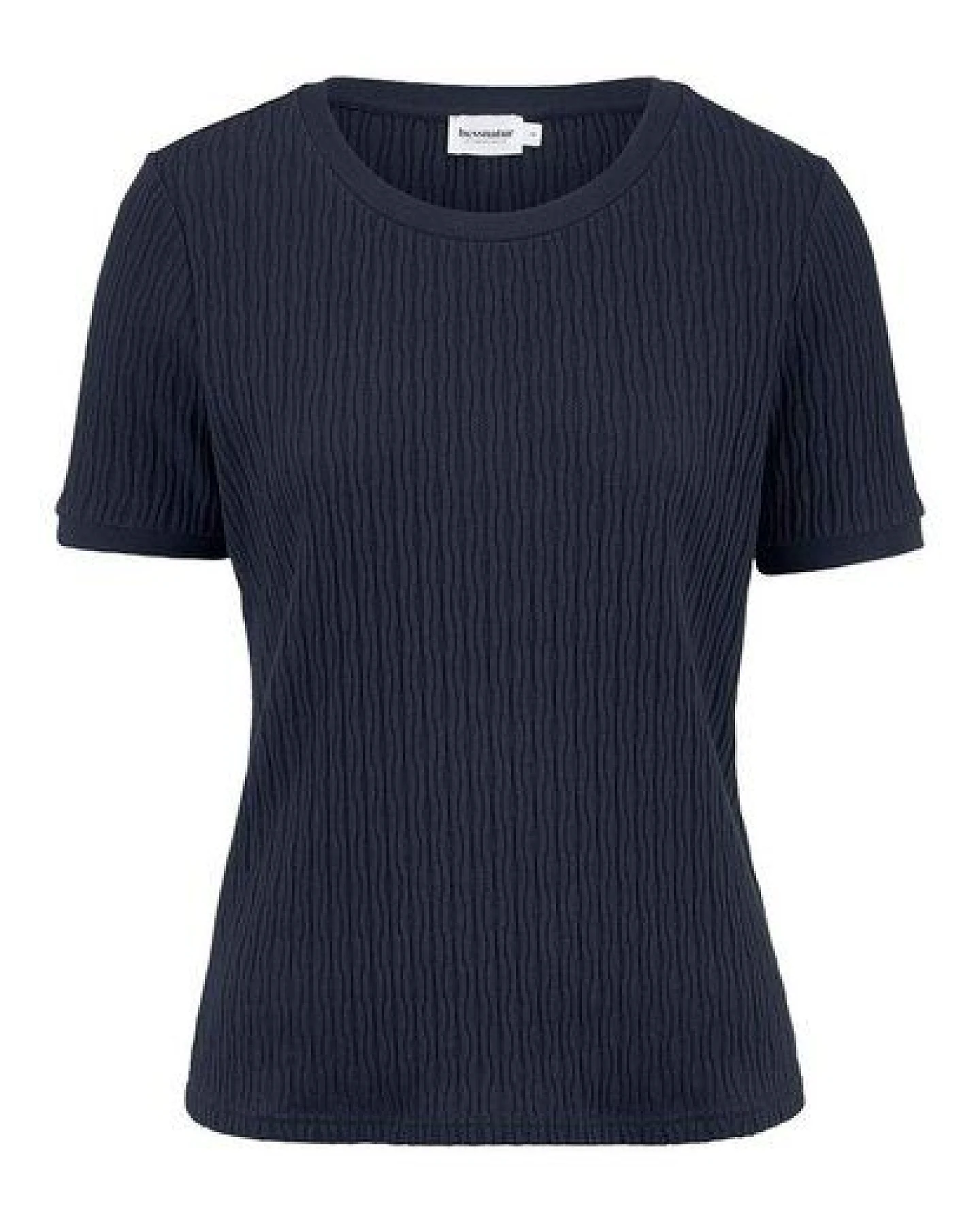 hessnatur Pointelle T-Shirt Regular aus reiner Bio-Baumwolle – Ansicht 3