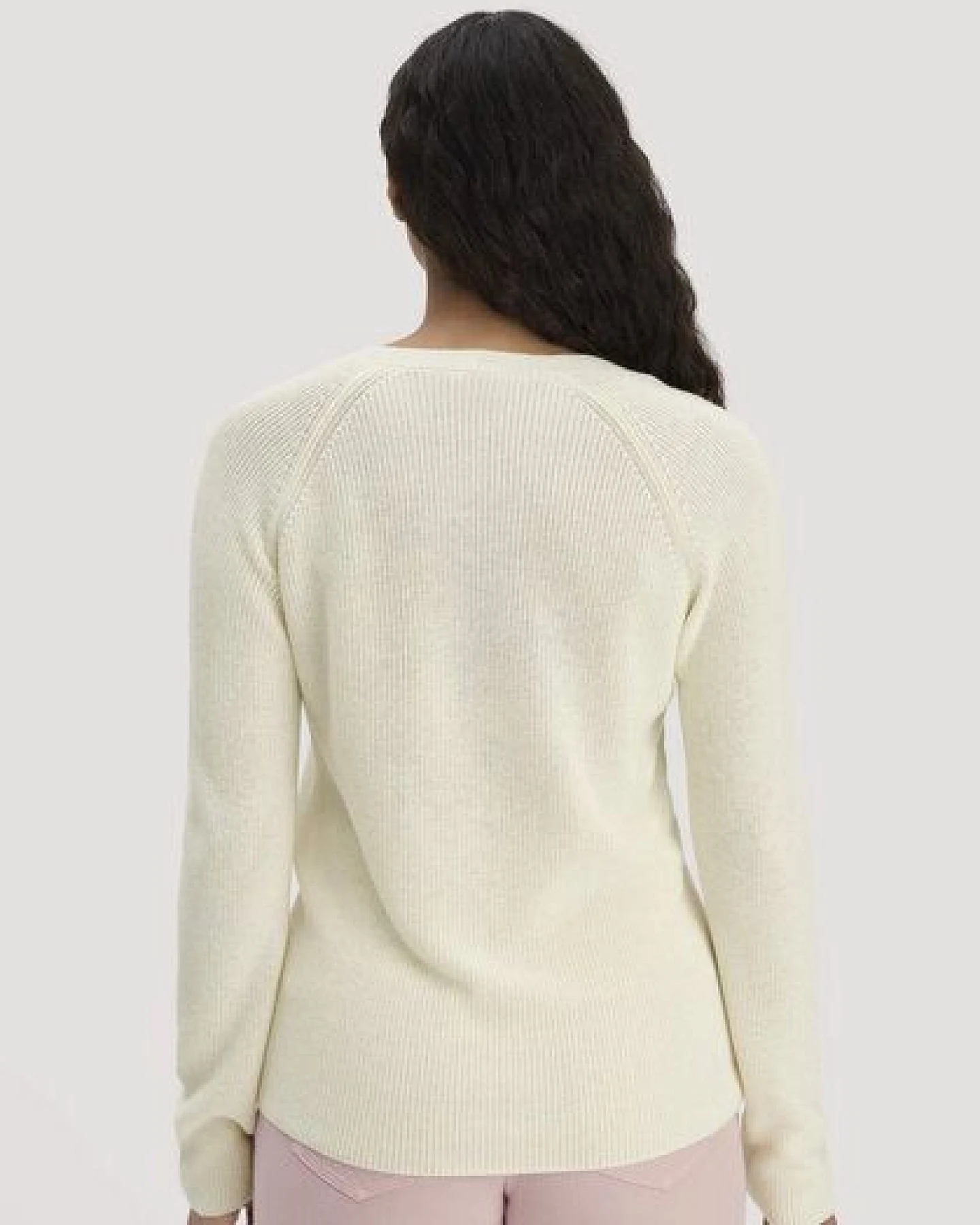 hessnatur Strick Pullover Regular aus reiner Bio-Baumwolle – Ansicht 2