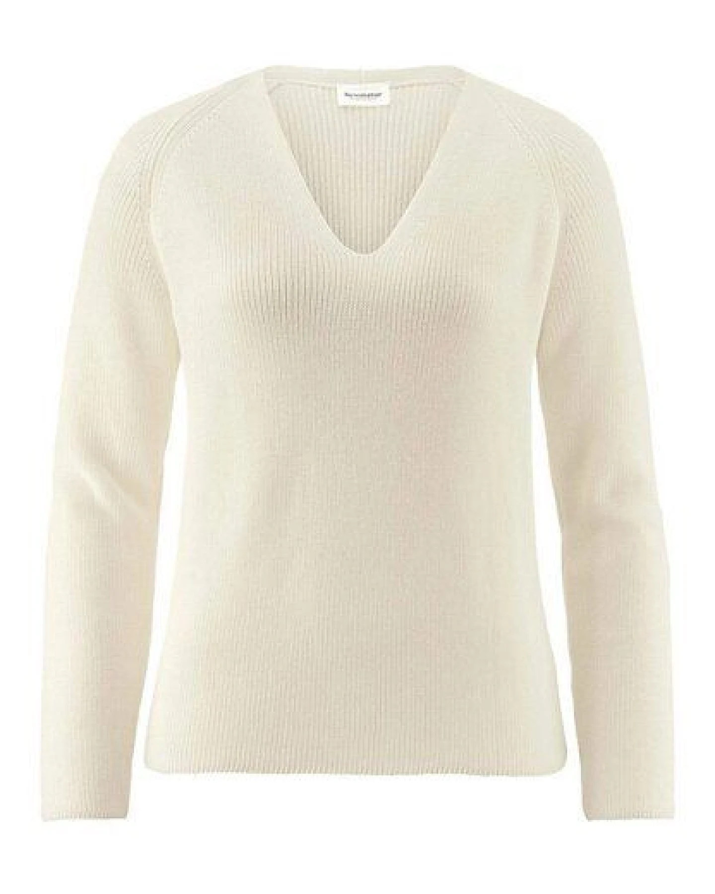 hessnatur Strick Pullover Regular aus reiner Bio-Baumwolle – Ansicht 3