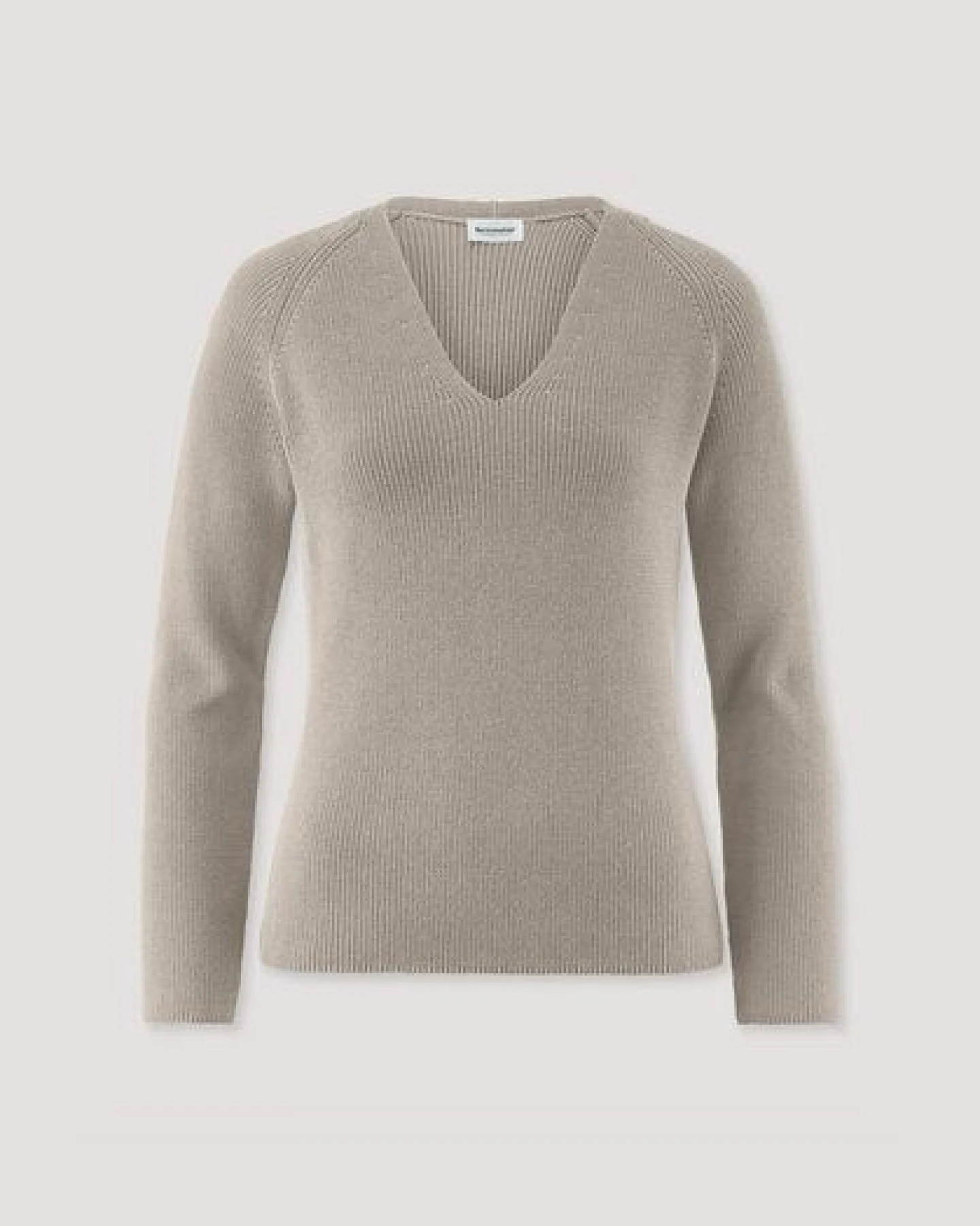 hessnatur Strick Pullover Regular aus reiner Bio-Baumwolle – Ansicht 4