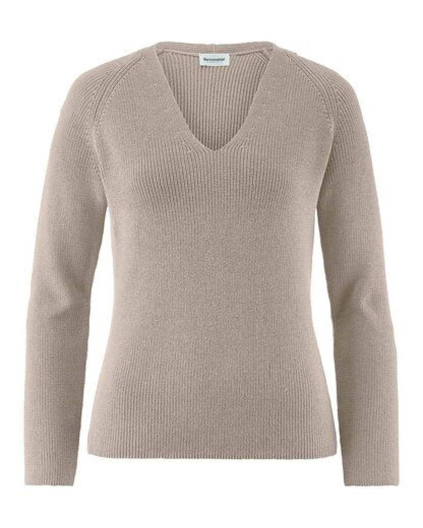 hessnatur Strick Pullover Regular aus reiner Bio-Baumwolle – Ansicht 3