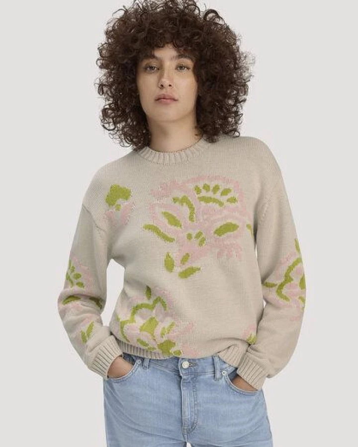 hessnatur Strick Pullover Relaxed aus reiner Baumwolle