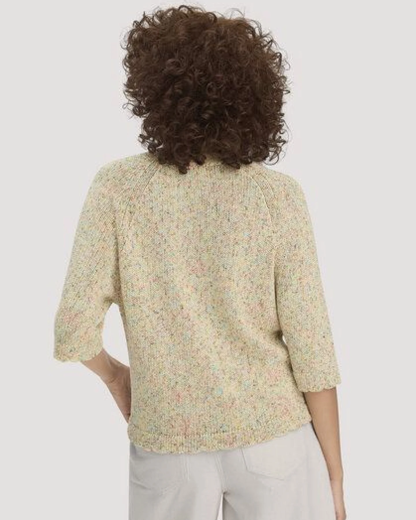 hessnatur Strick Pullover Relaxed aus reiner Bio-Baumwolle – Ansicht 2
