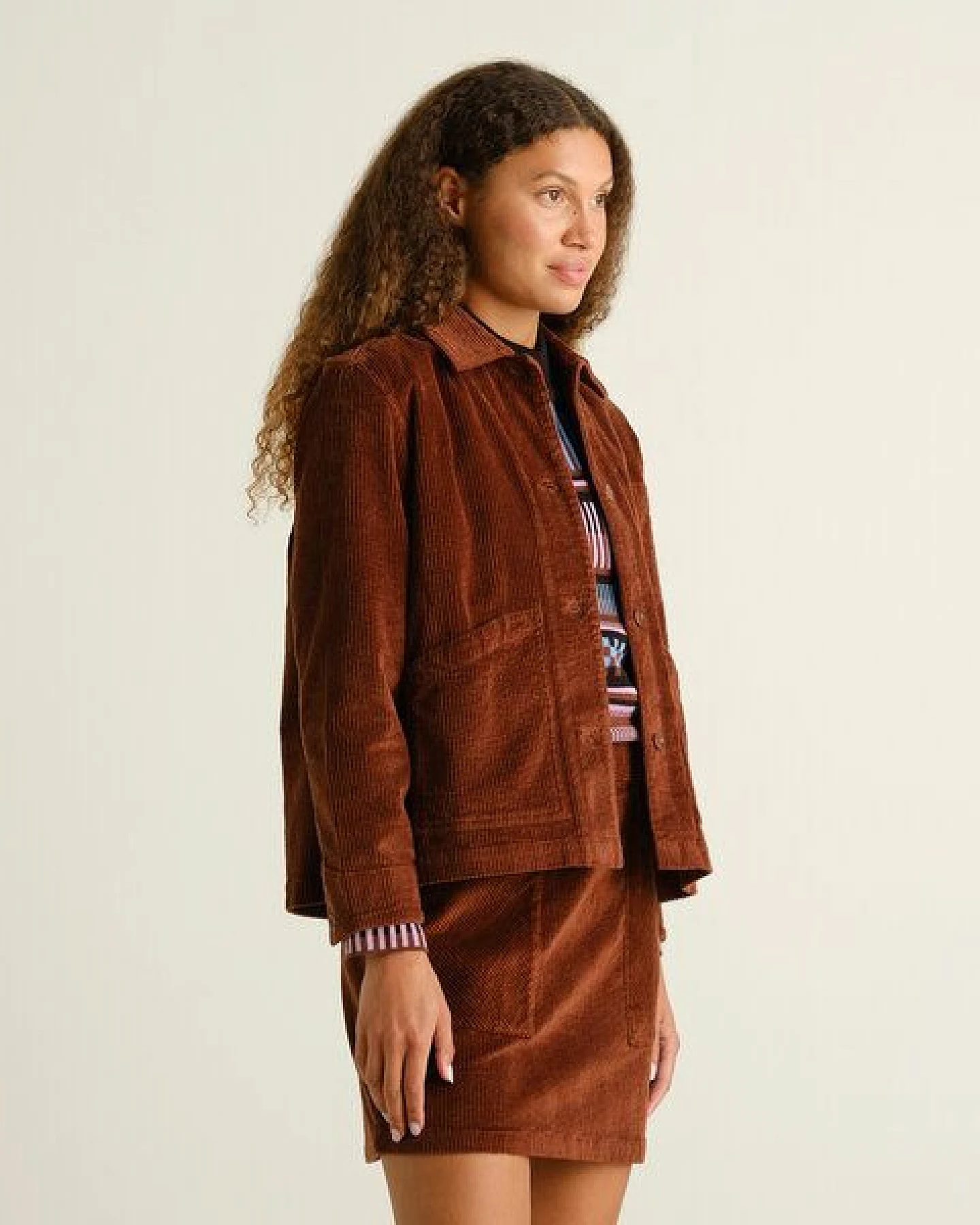 DEDICATED Jacke aus Bio-Baumwolle - Stiby Corduroy – Ansicht 2