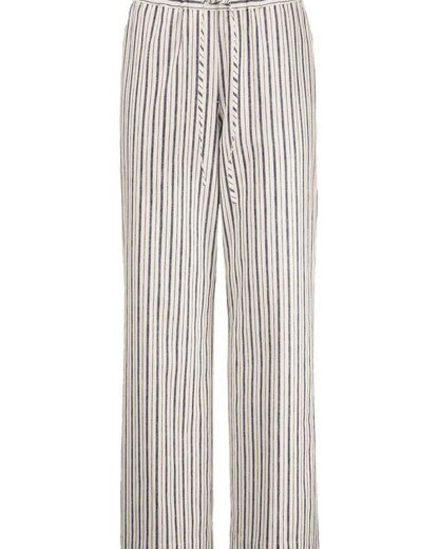 hessnatur Gewebe Streifen Hose Relaxed aus Leinen und Baumwolle – Ansicht 3