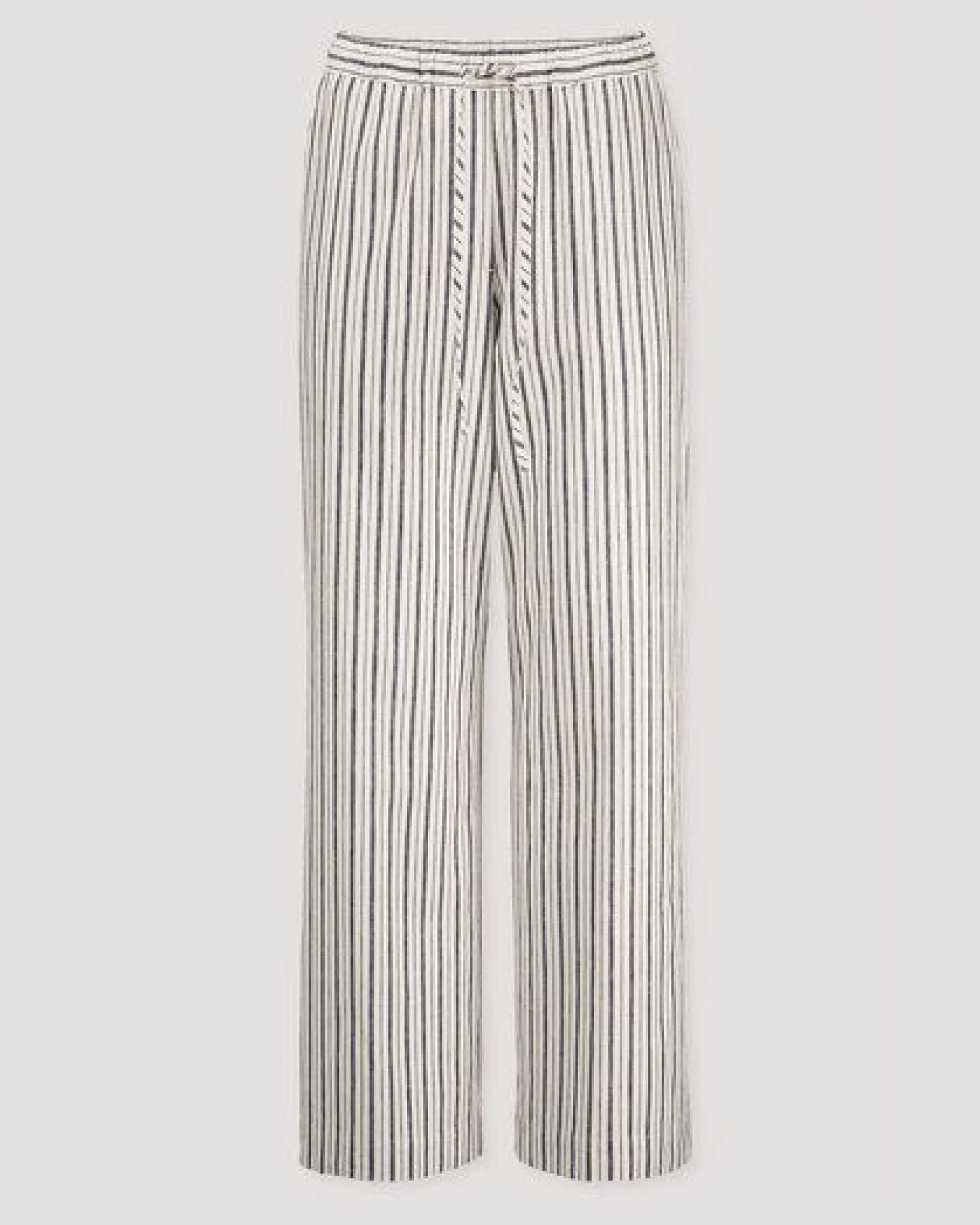 hessnatur Gewebe Streifen Hose Relaxed aus Leinen und Baumwolle – Ansicht 4