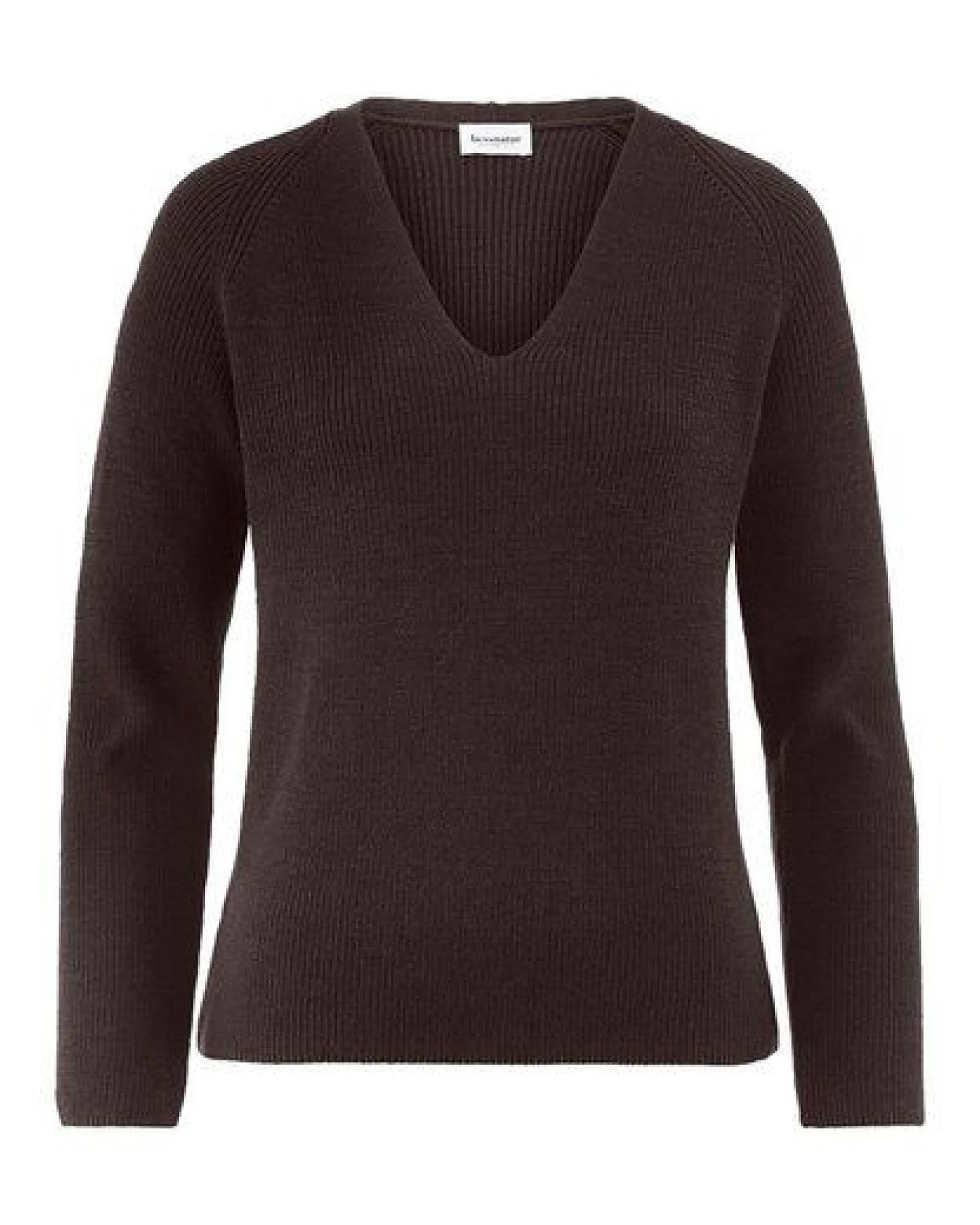 hessnatur Strick Pullover Regular aus reiner Bio-Baumwolle – Ansicht 3