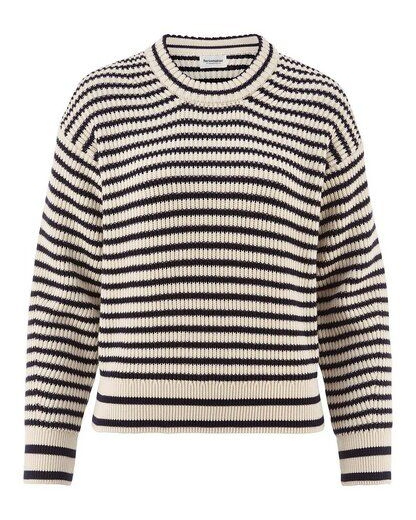 hessnatur Strick Pullover Relaxed aus reiner Bio-Baumwolle – Ansicht 3