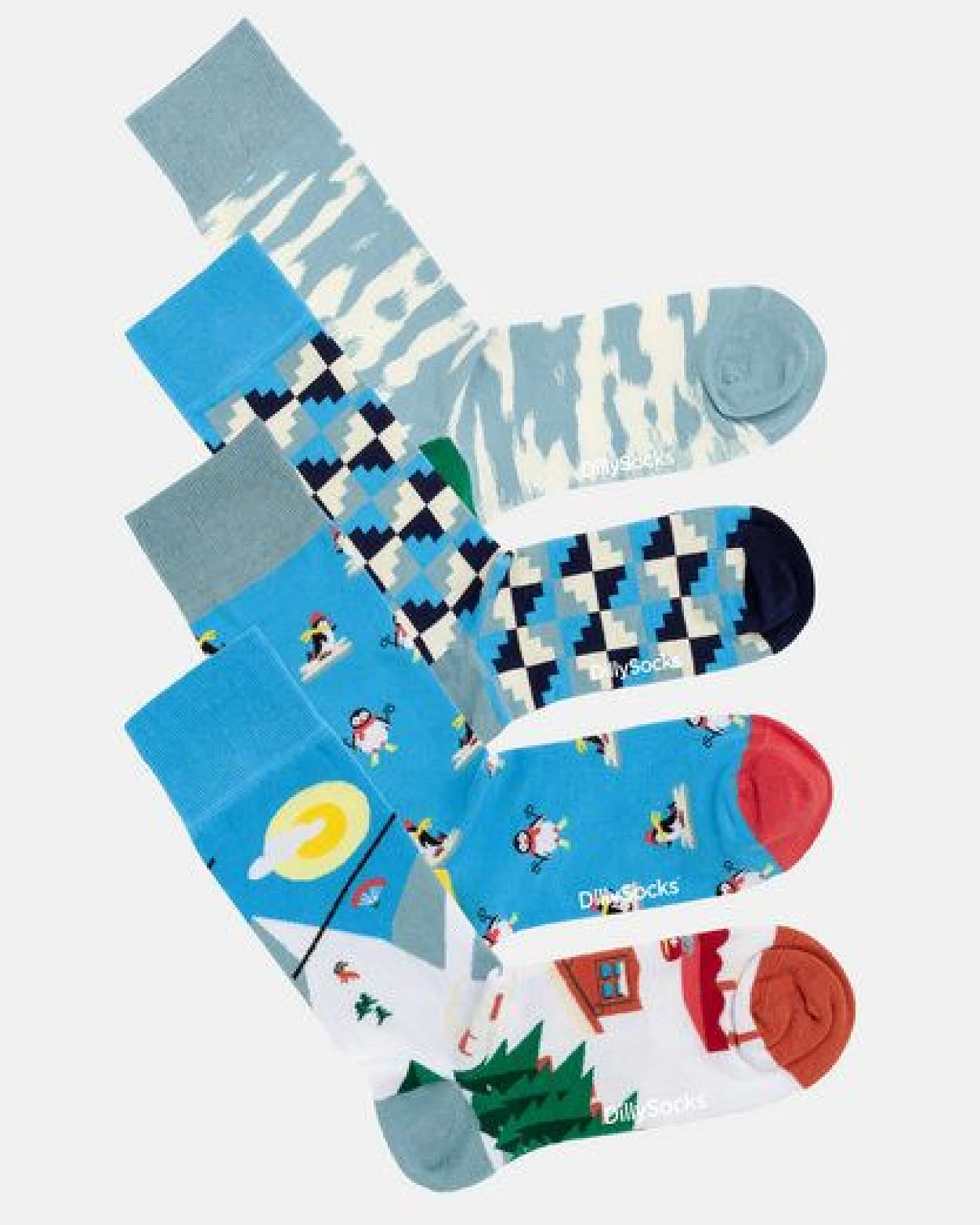 DillySocks Socken „Winter Horizon“ – Ansicht 3