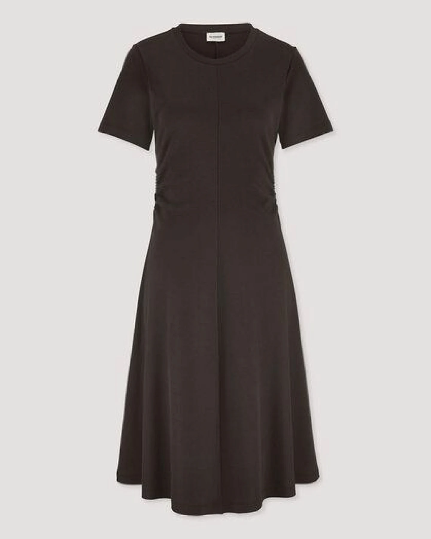 hessnatur Jersey Kleid Kniebedeckend Slim aus reiner Bio-Baumwolle – Ansicht 4