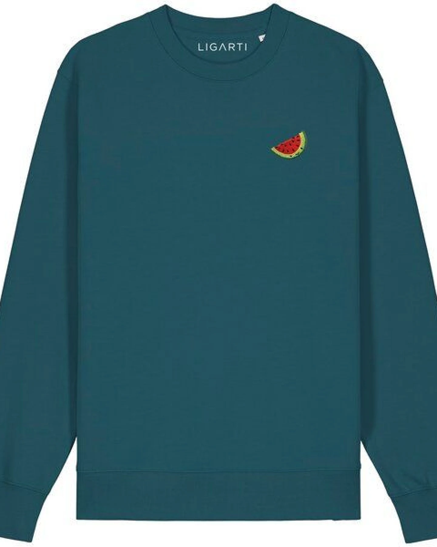 Bestickter Pullover – Wassermelone – LIGARTI Tiermanufaktur – Ansicht 4
