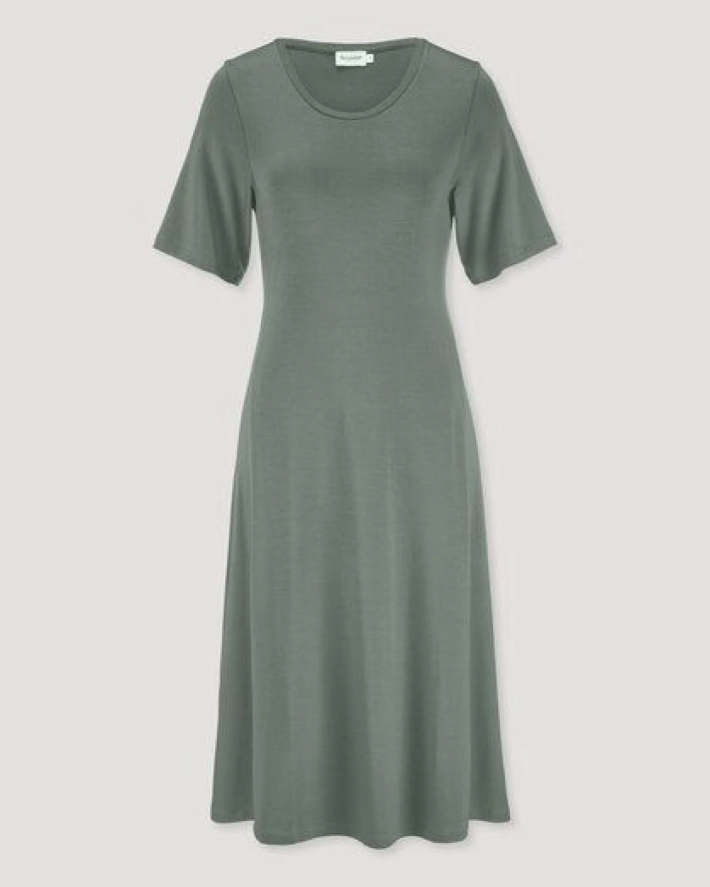 hessnatur Jersey Kleid Kniebedeckend Slim aus TENCEL Lyocell – Ansicht 4