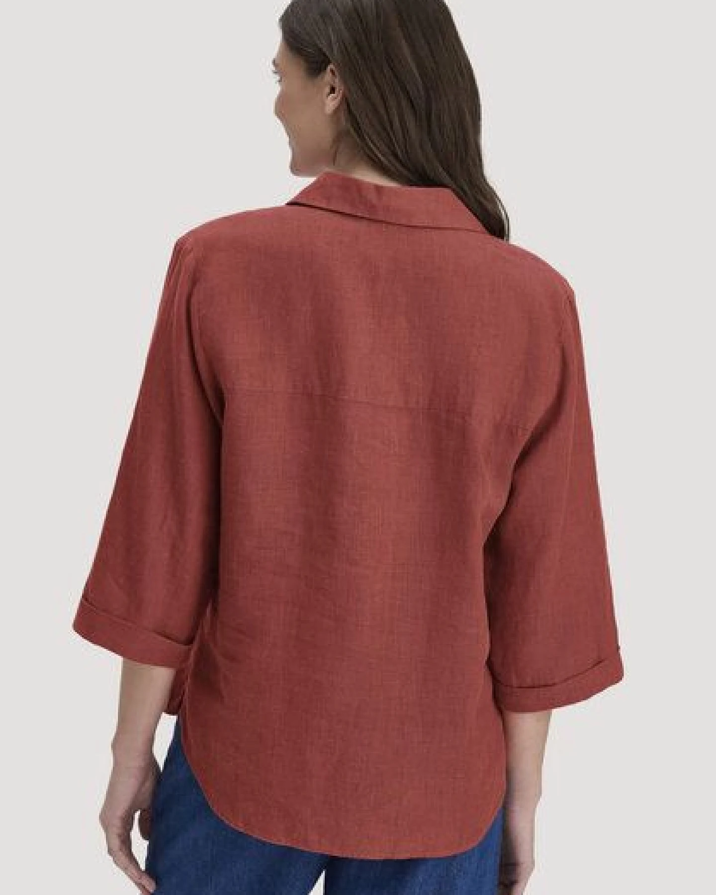 hessnatur Bluse Relaxed aus reinem Leinen – Ansicht 2