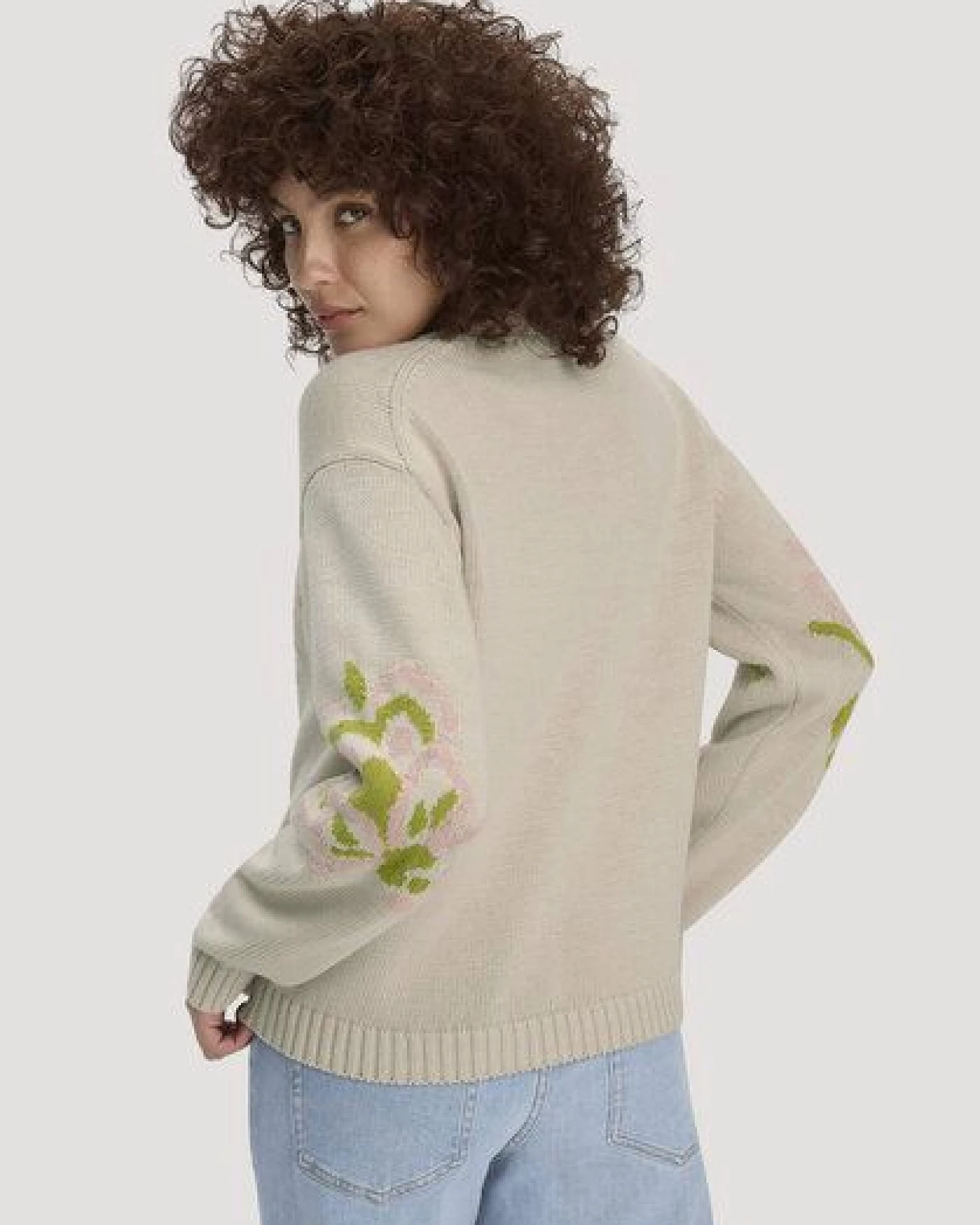 hessnatur Strick Pullover Relaxed aus reiner Baumwolle – Ansicht 2